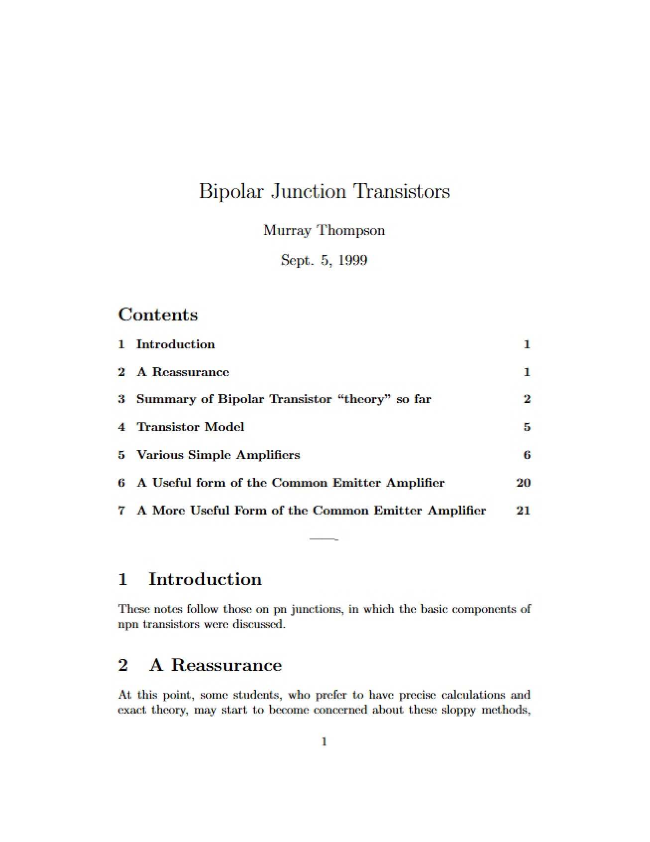 Course Syllabus
