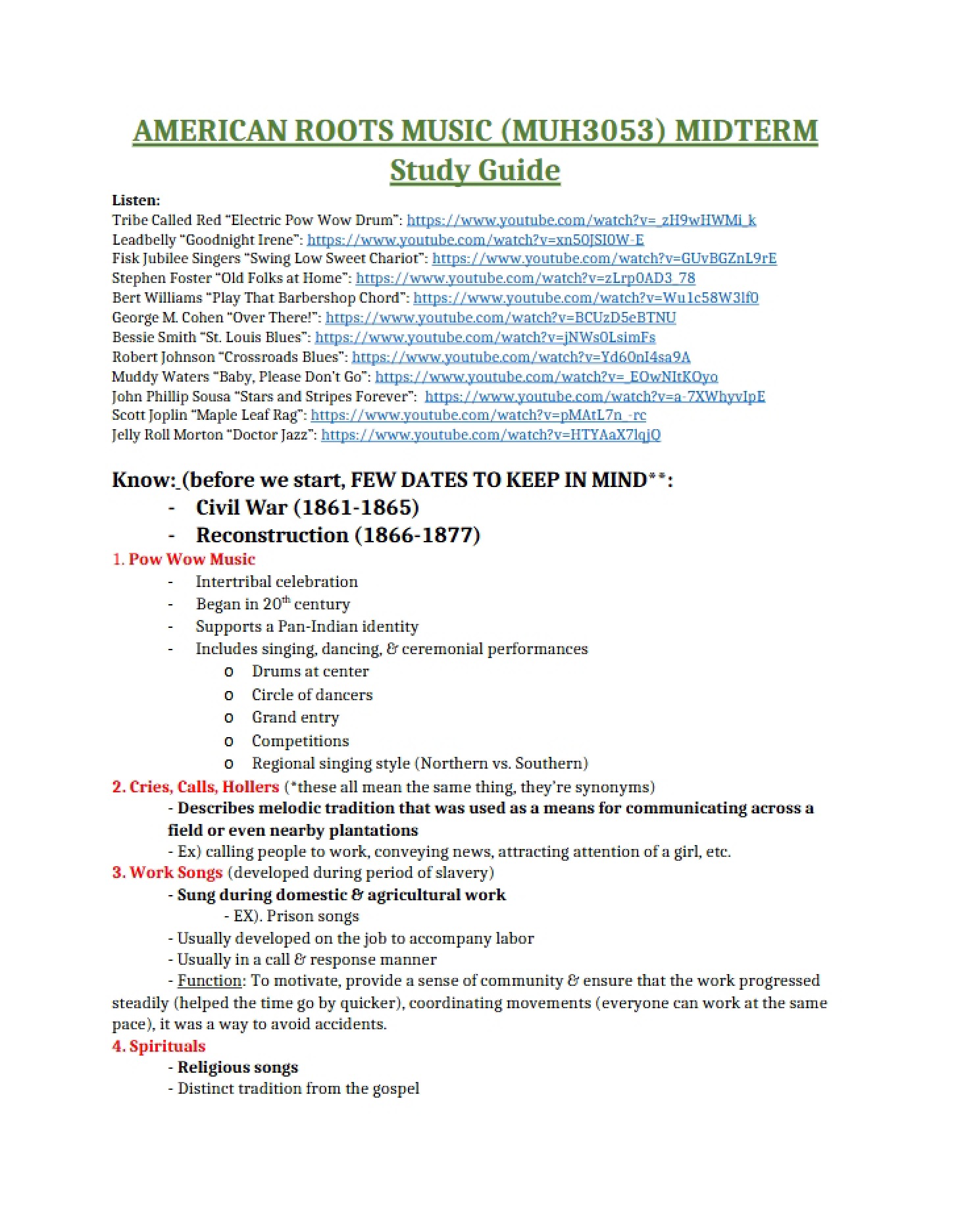 Study Material