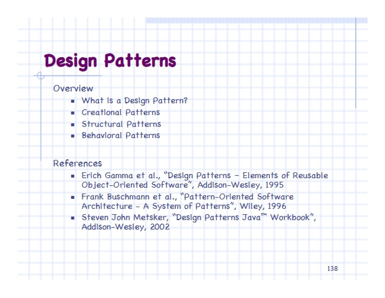 Overview of Design Patterns in Programming