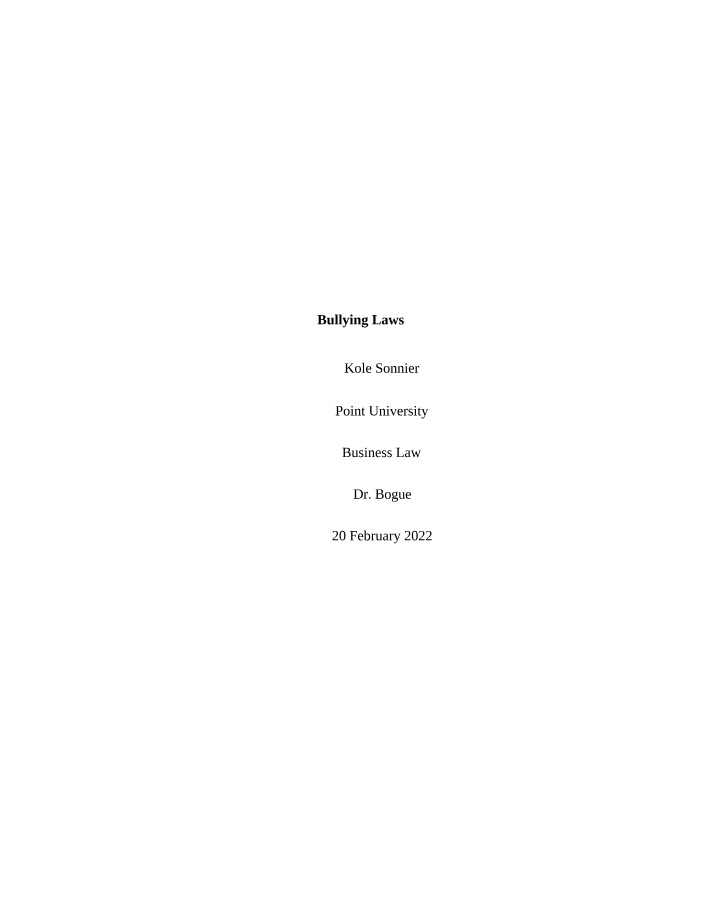 Bullying Laws Case Study - People vs Marquan M