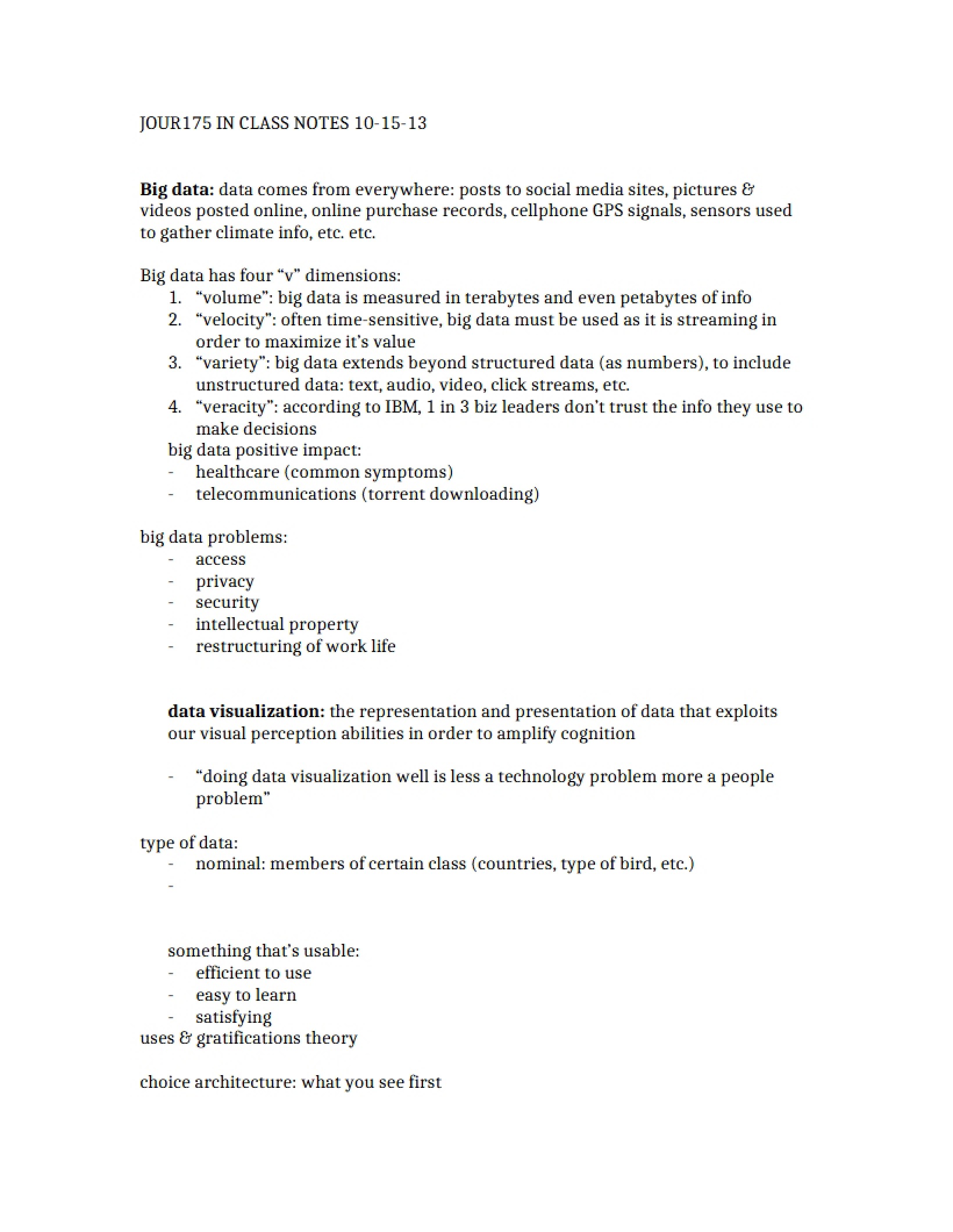 Big Data Concepts