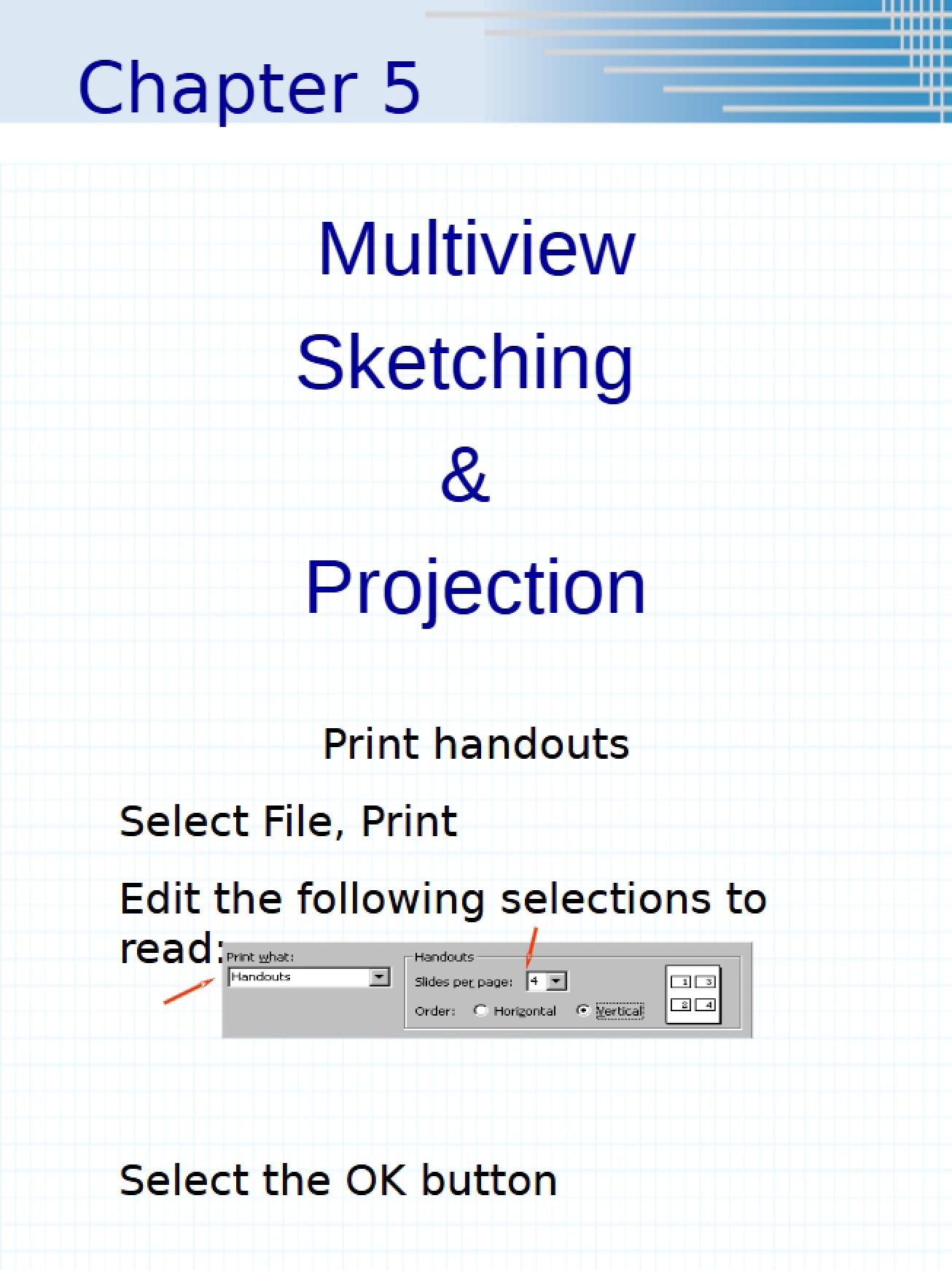 Projection & Multiview Sketching