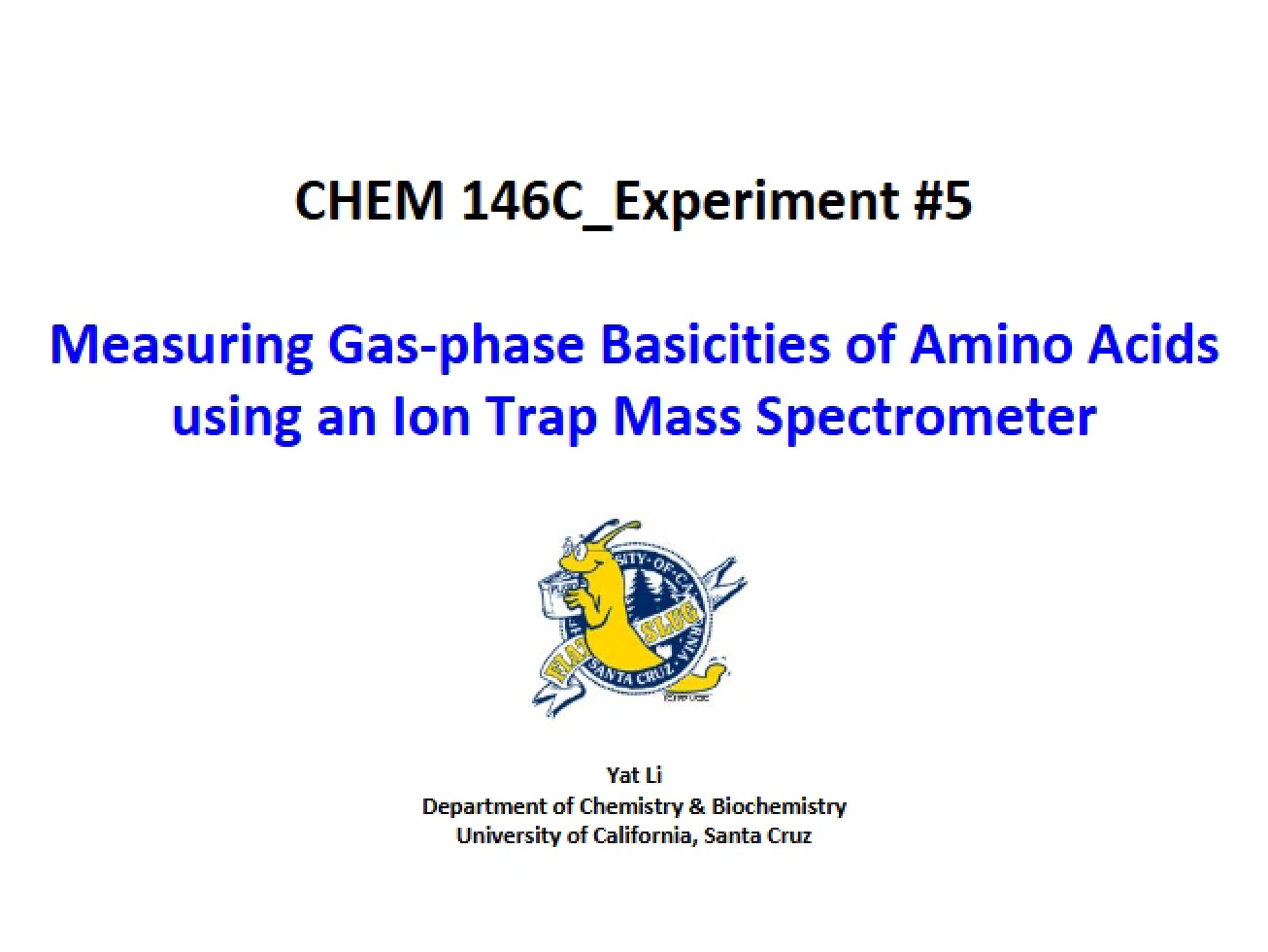 Measuring the Gas-Phase Basicities of Amino Acids