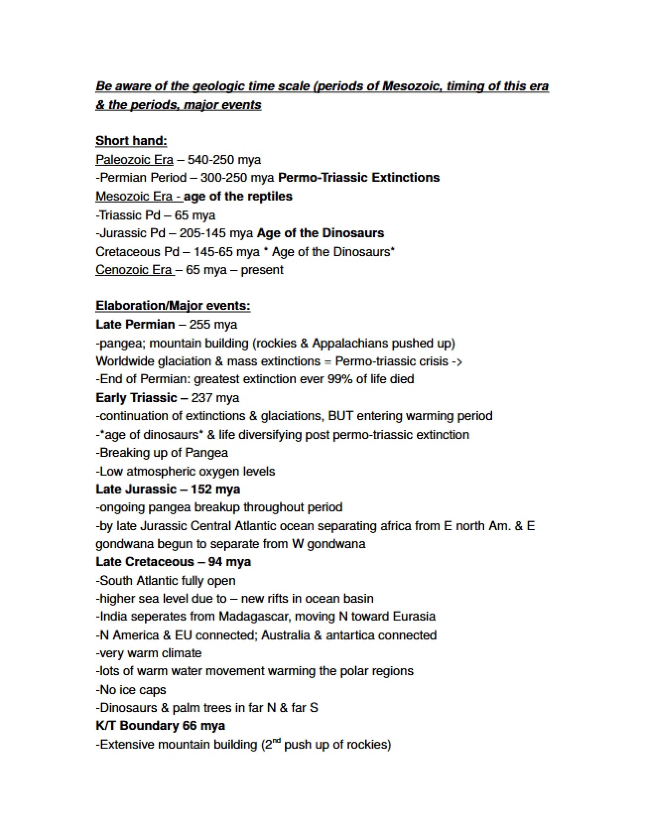 Lecture 1 Review Ornithology
