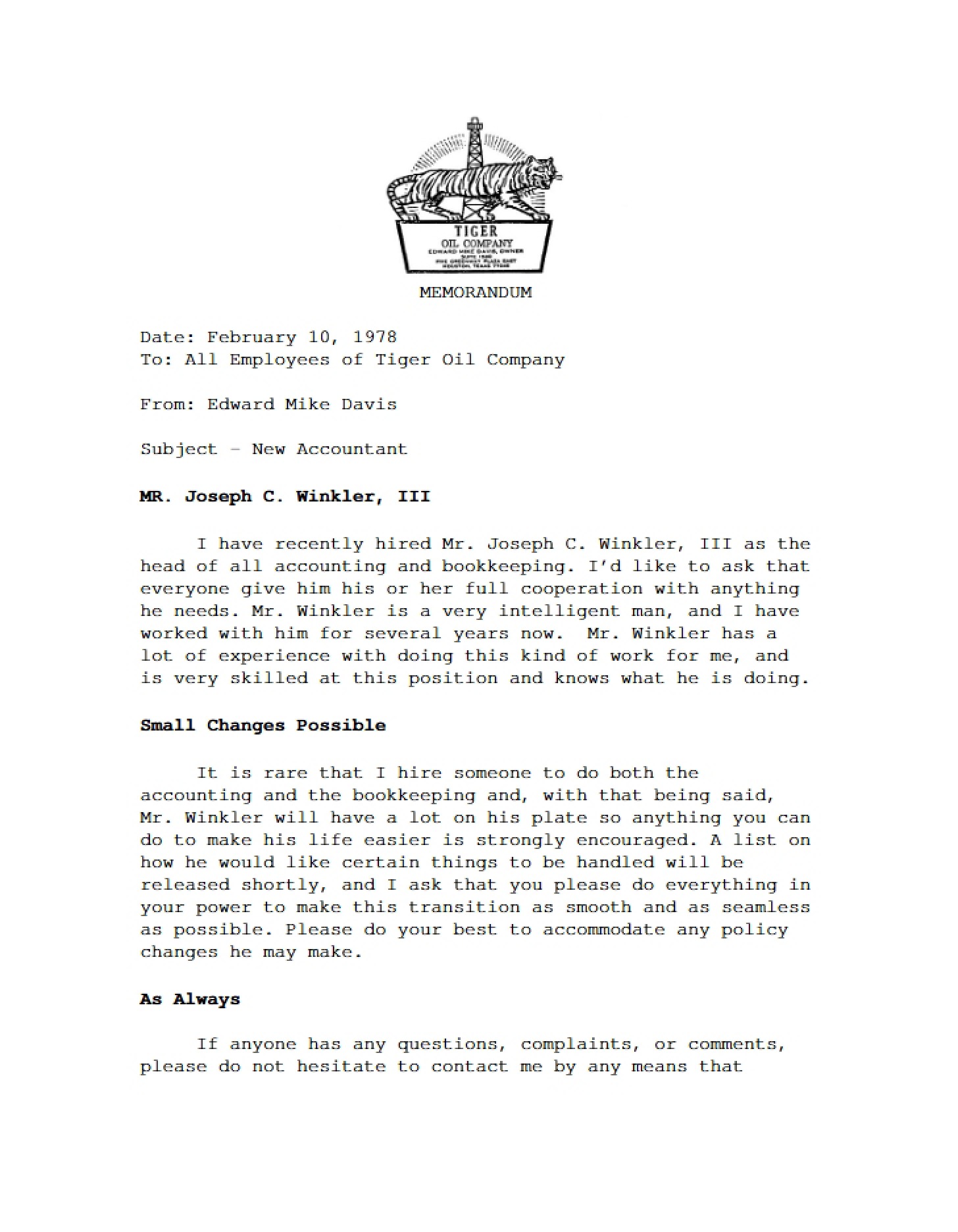Memo 1 Final (MGMT)