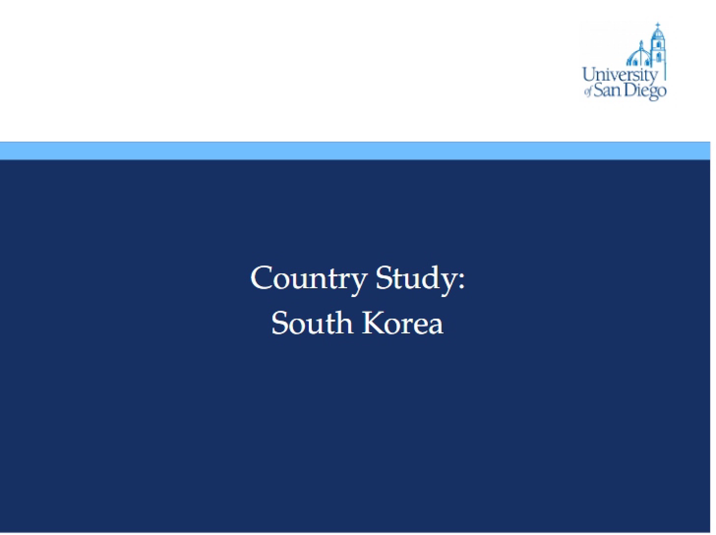 South Korea Study