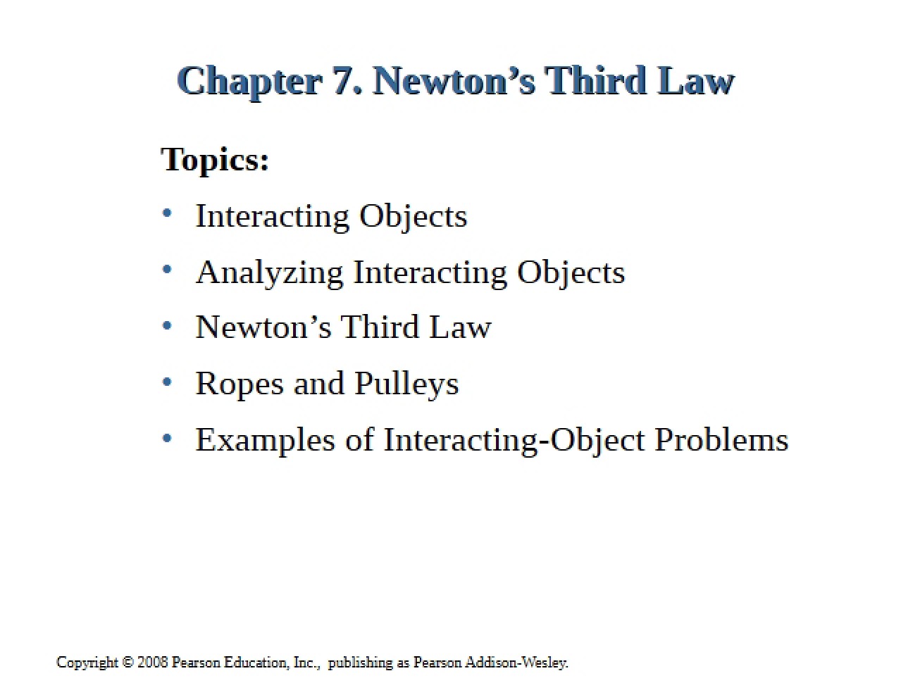 Newton's Third Law (07)