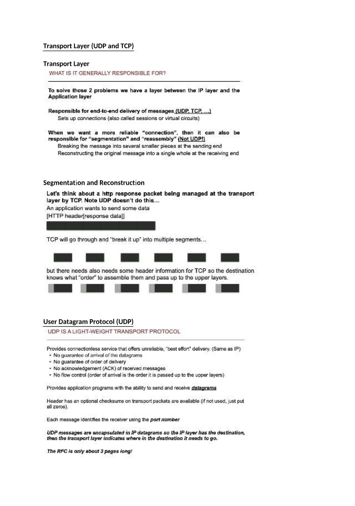 Lecture Notes - Week 4