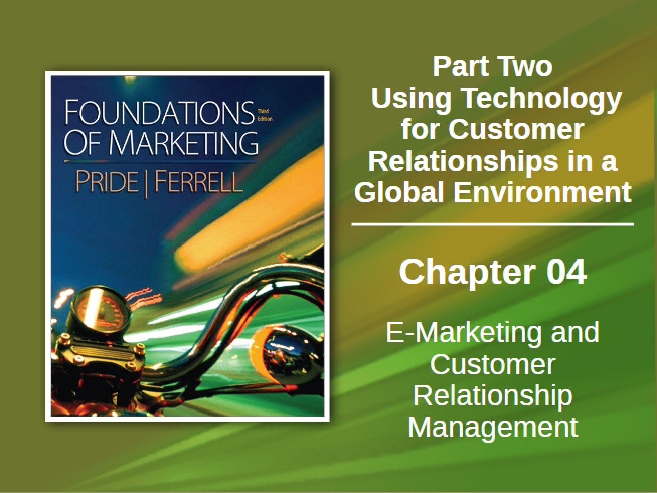 Customer Relationship Management and Electronic Marketing