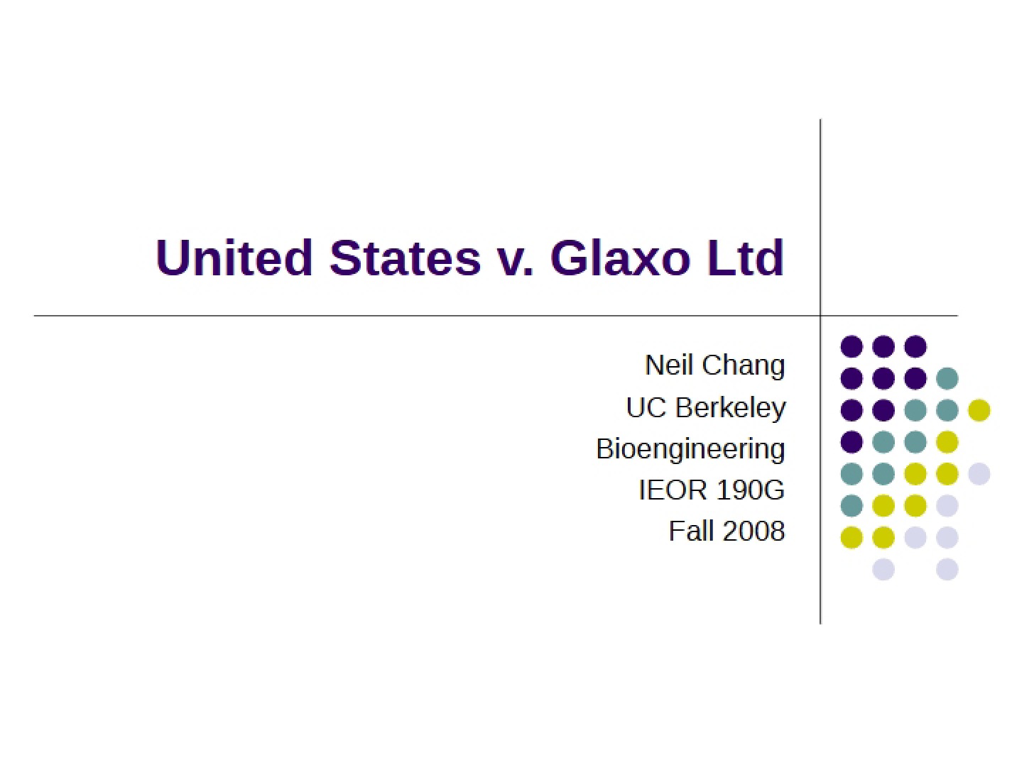 Glaxo Ltd vs USA