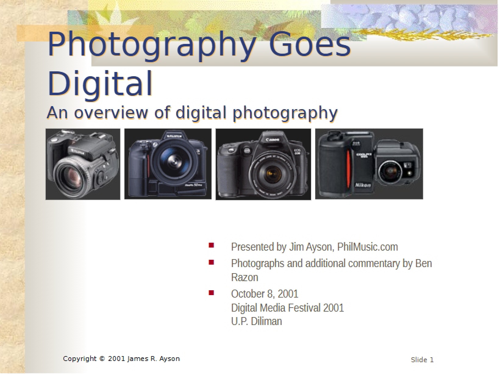Trends in Photography