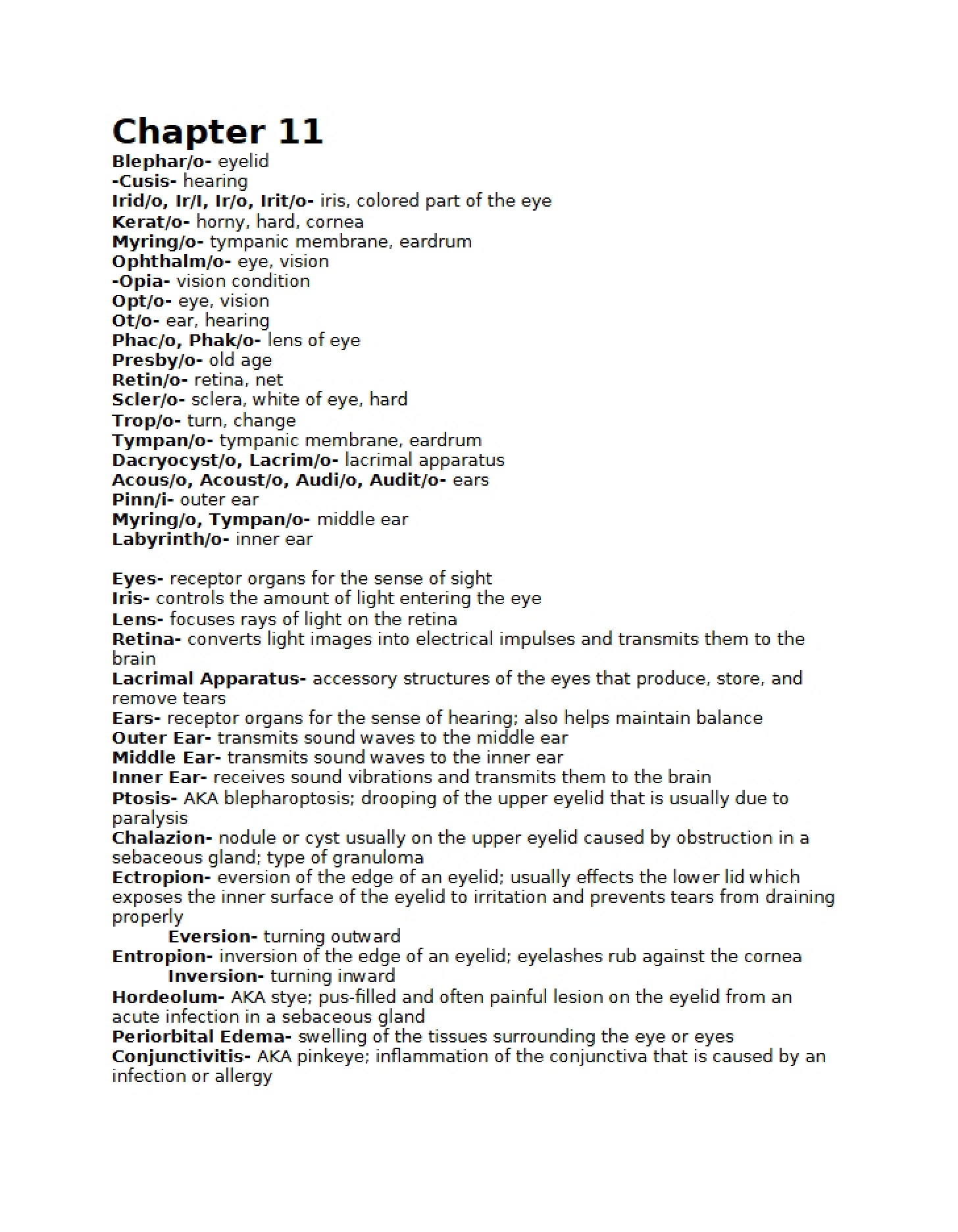Chapter Eleven