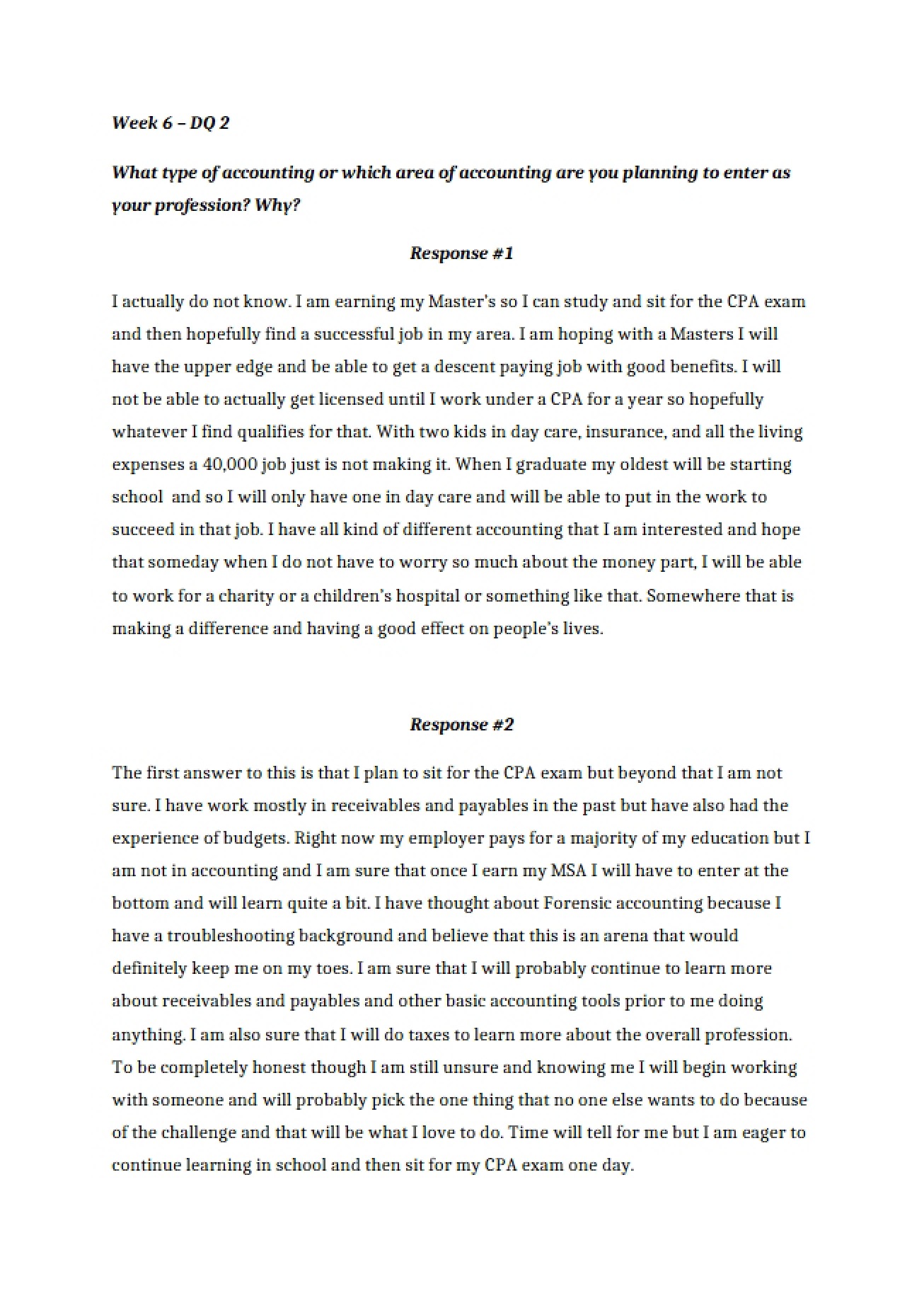 Financial Accounting Theory Assignment