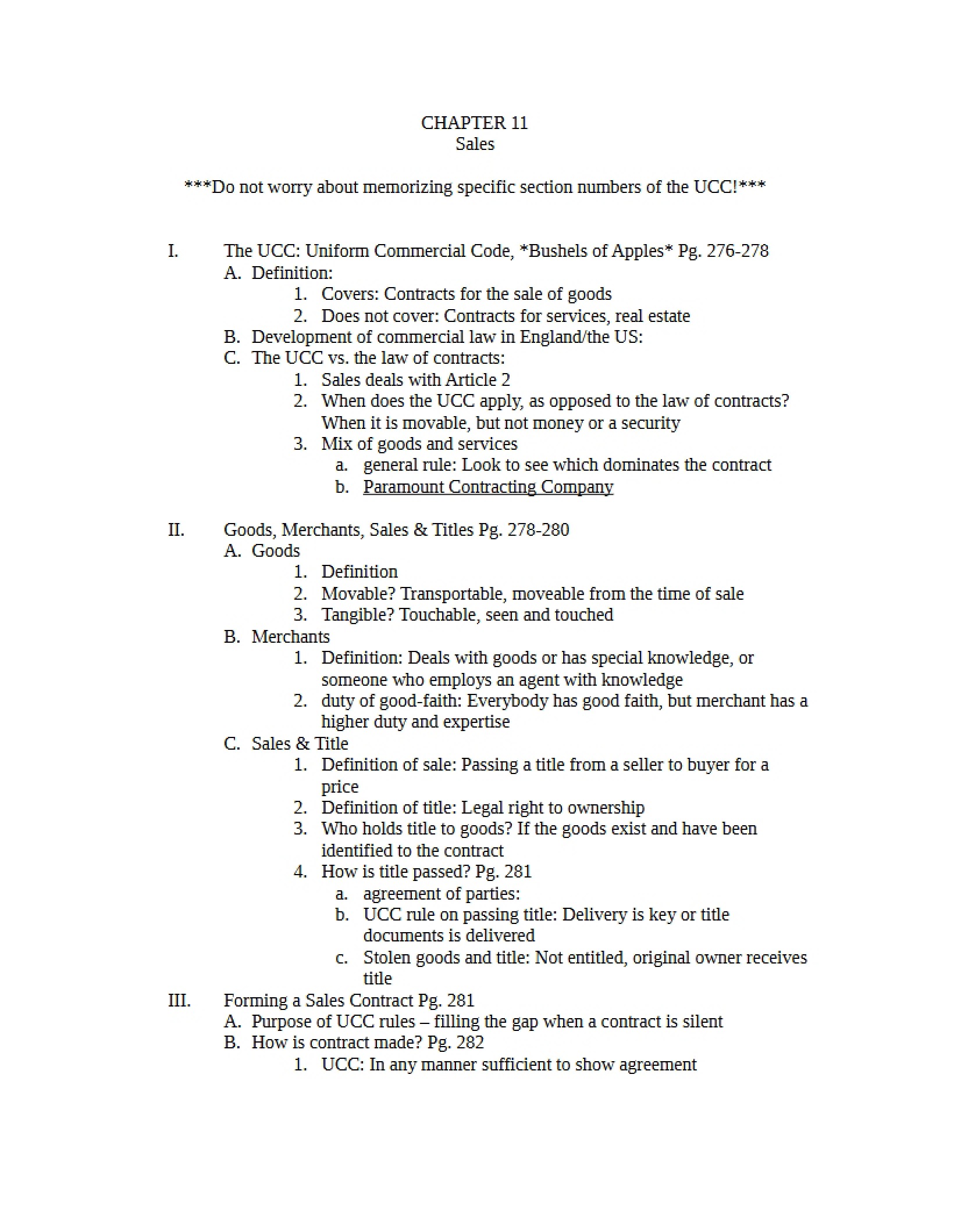 Chapter 11 - Legal Environment of Business
