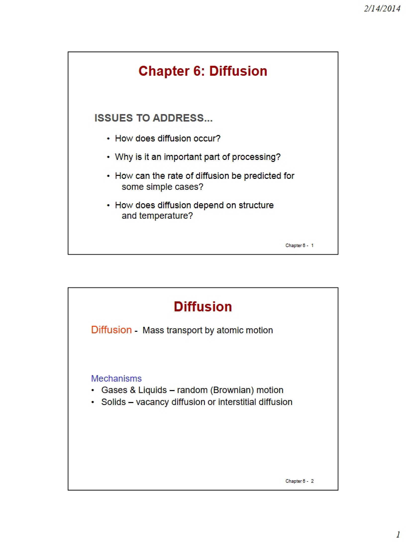 Chapter Six