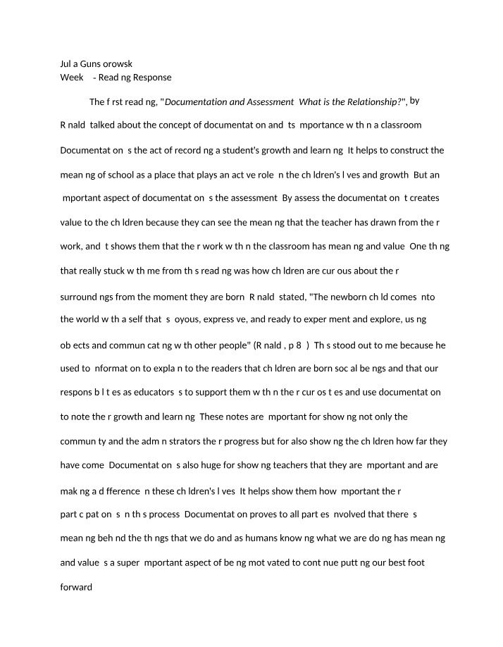 Reading 2 Response