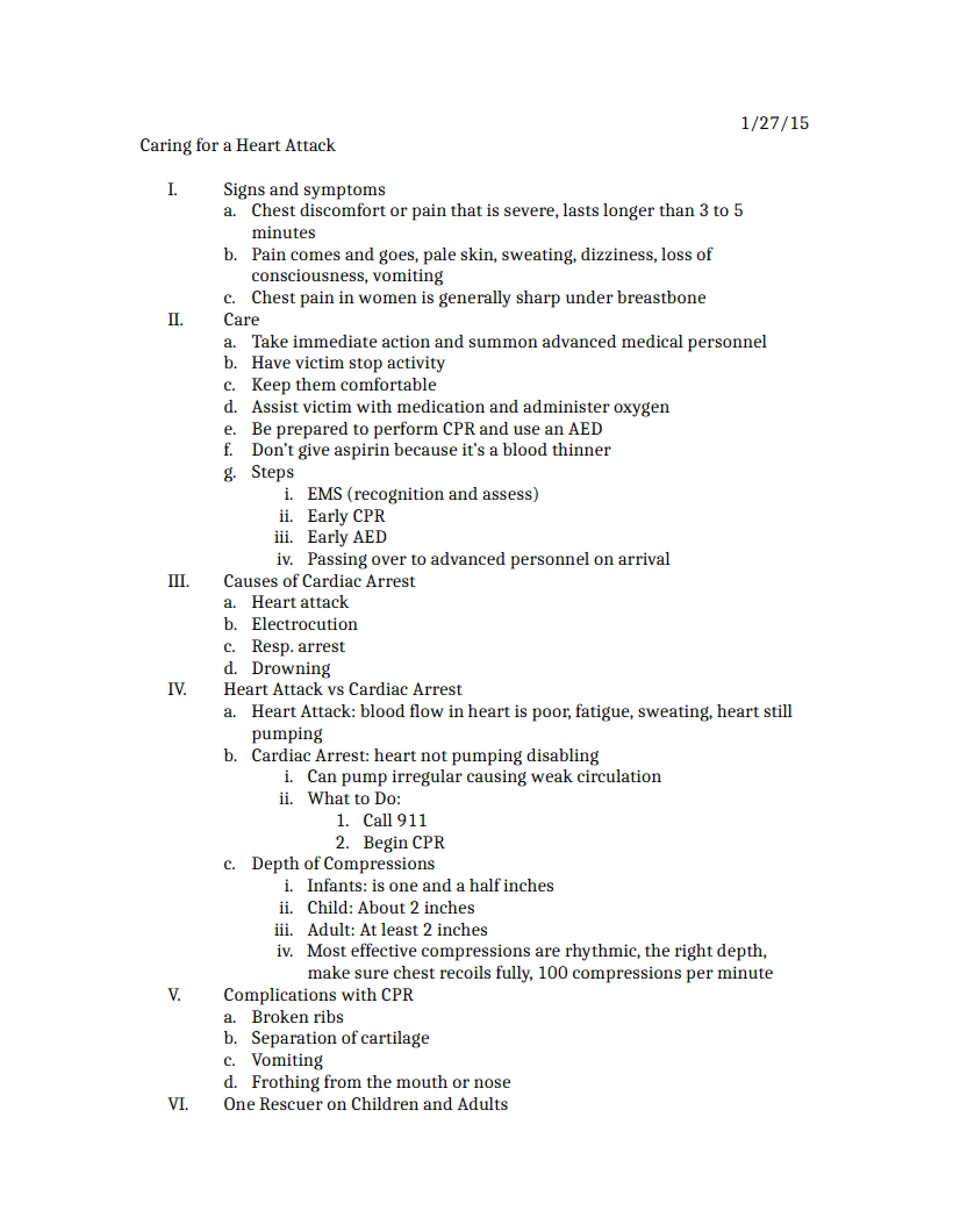 Lecture 3 CPR