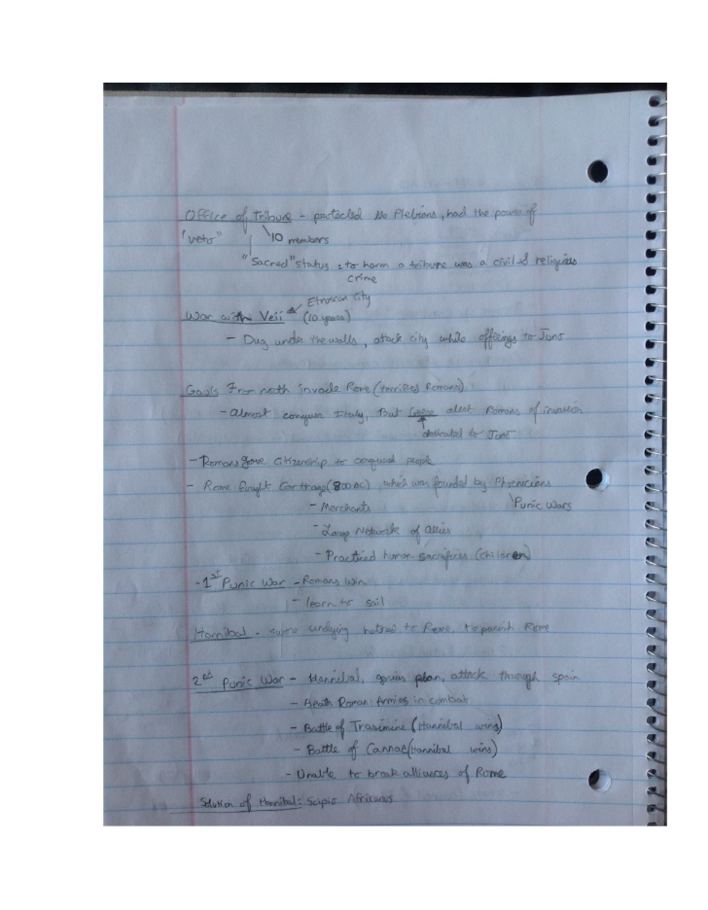 Class Session Notes