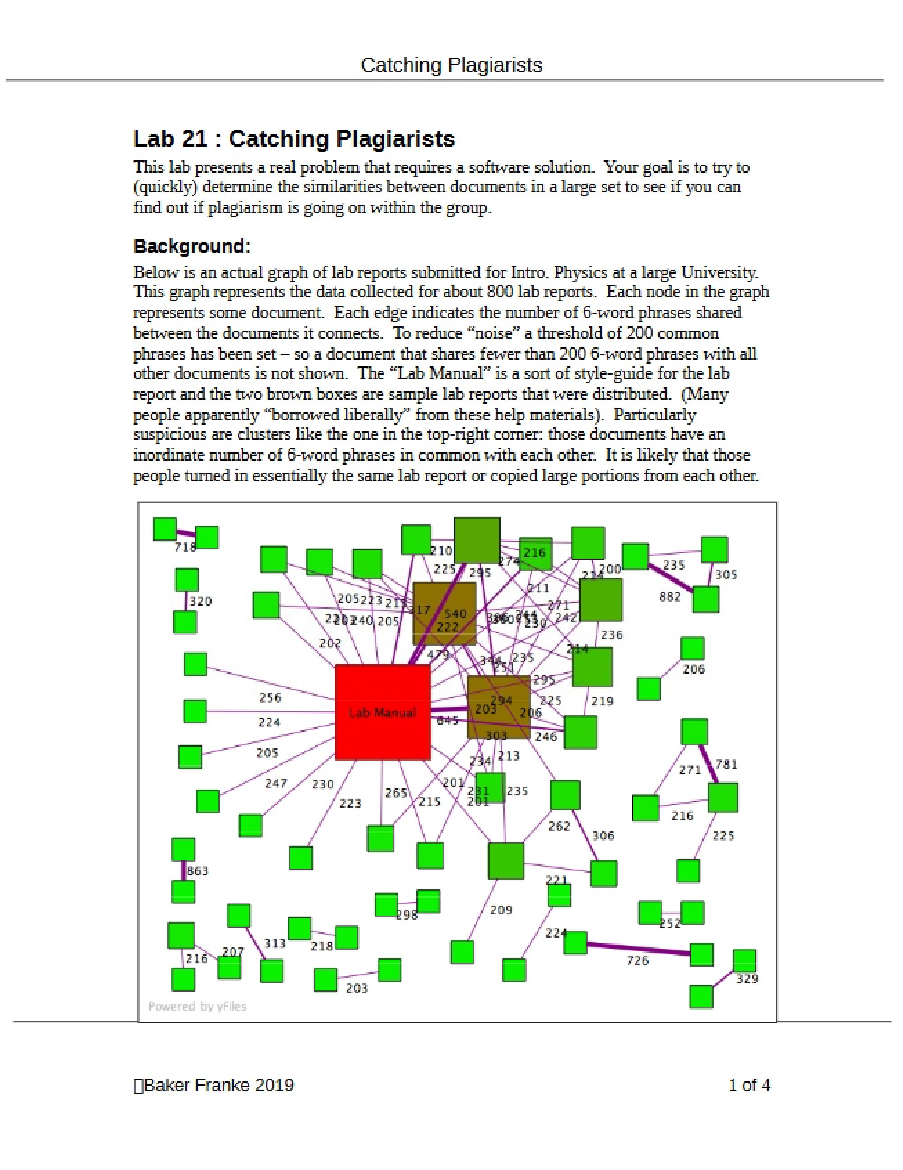 Techniques for Identifying Plagiarism