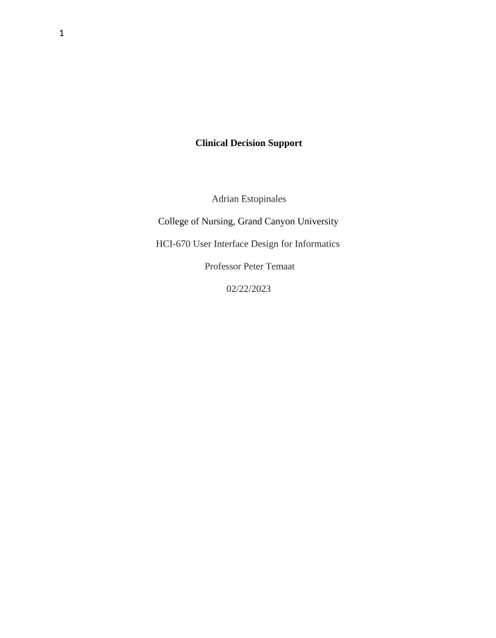 Enhancing Patient Care with Clinical Decision Support Systems
