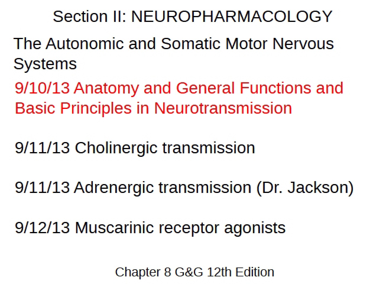 Unit 09 Pharmacology