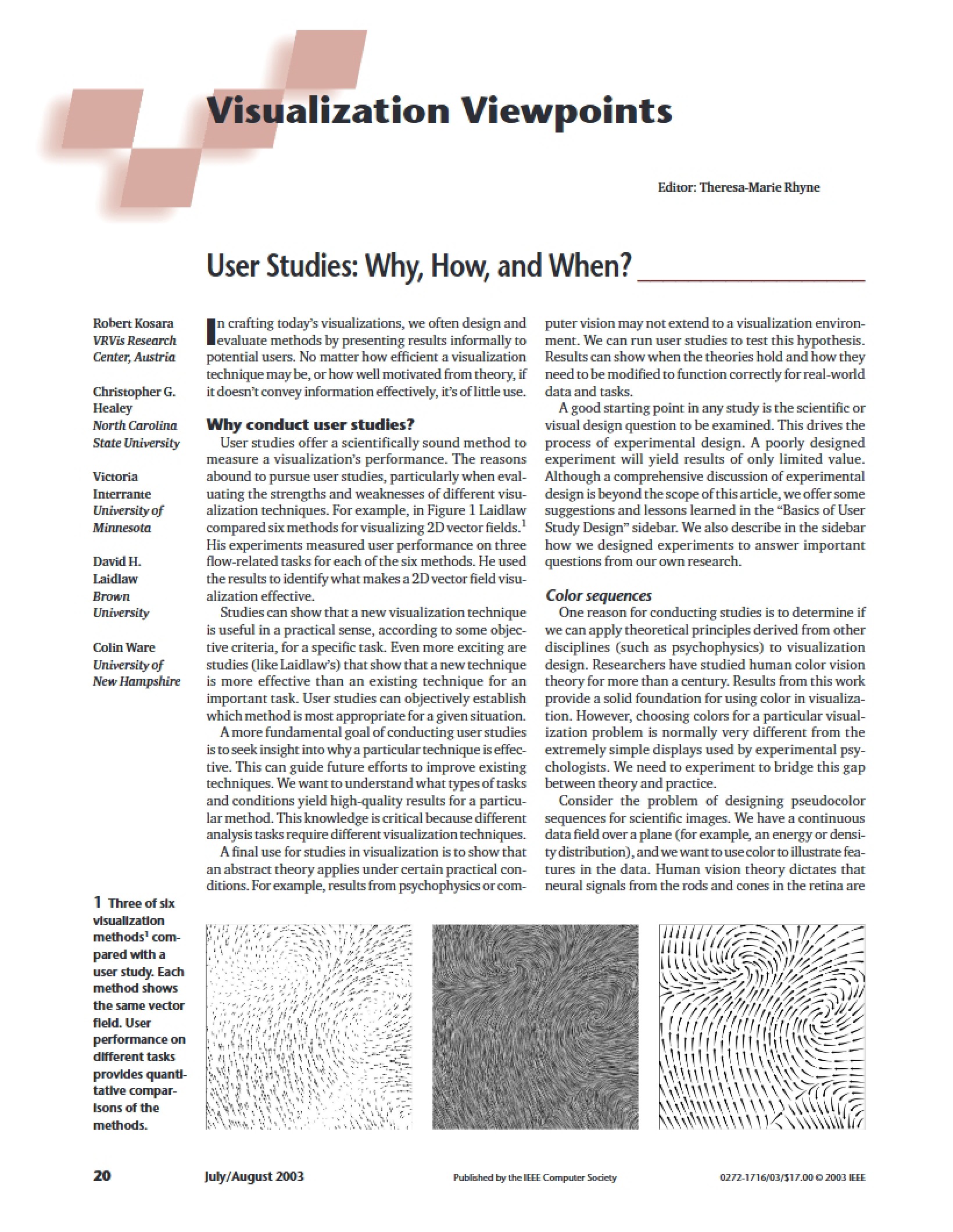 Science Visualization Guide