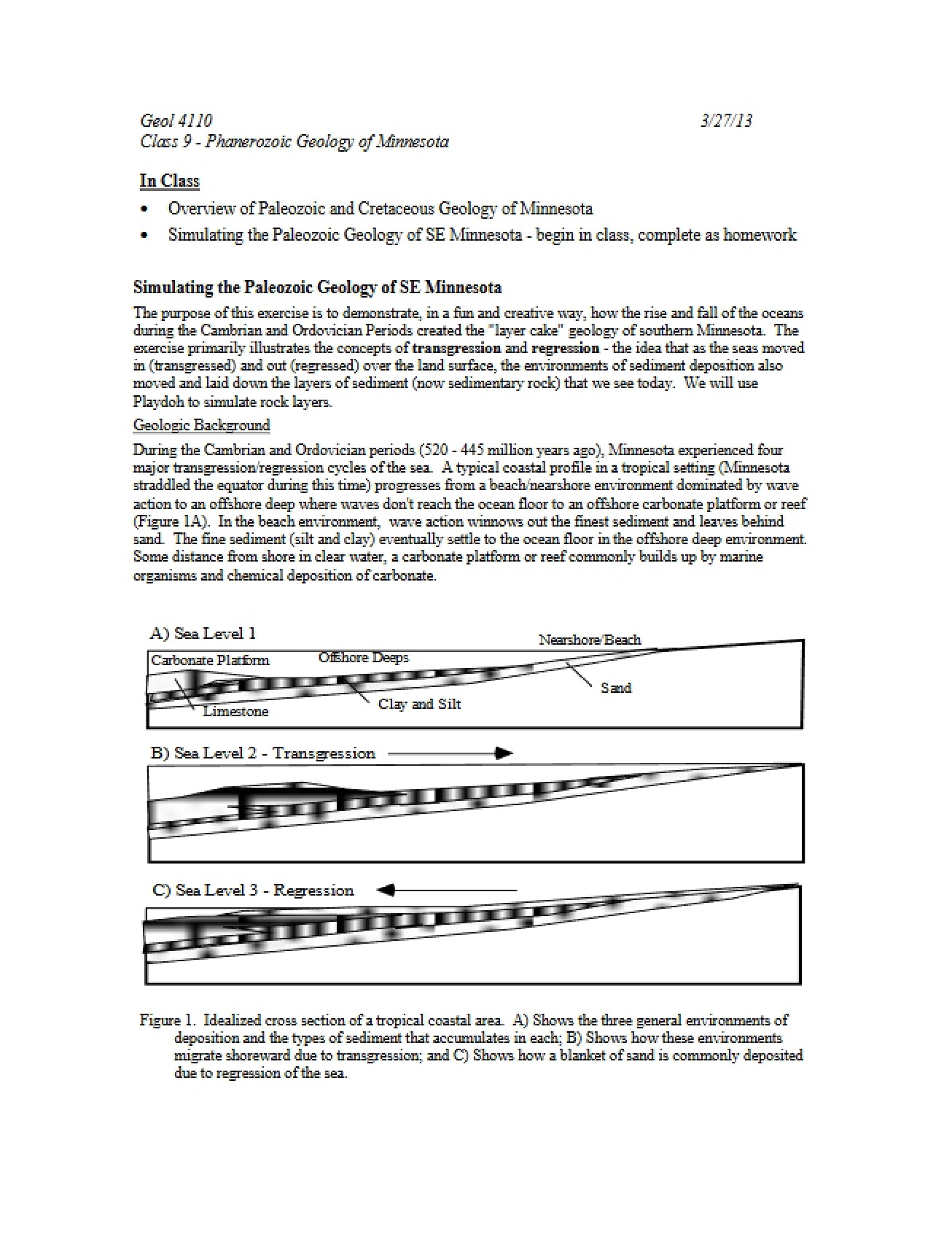 Minnesota Paleozoic Geology