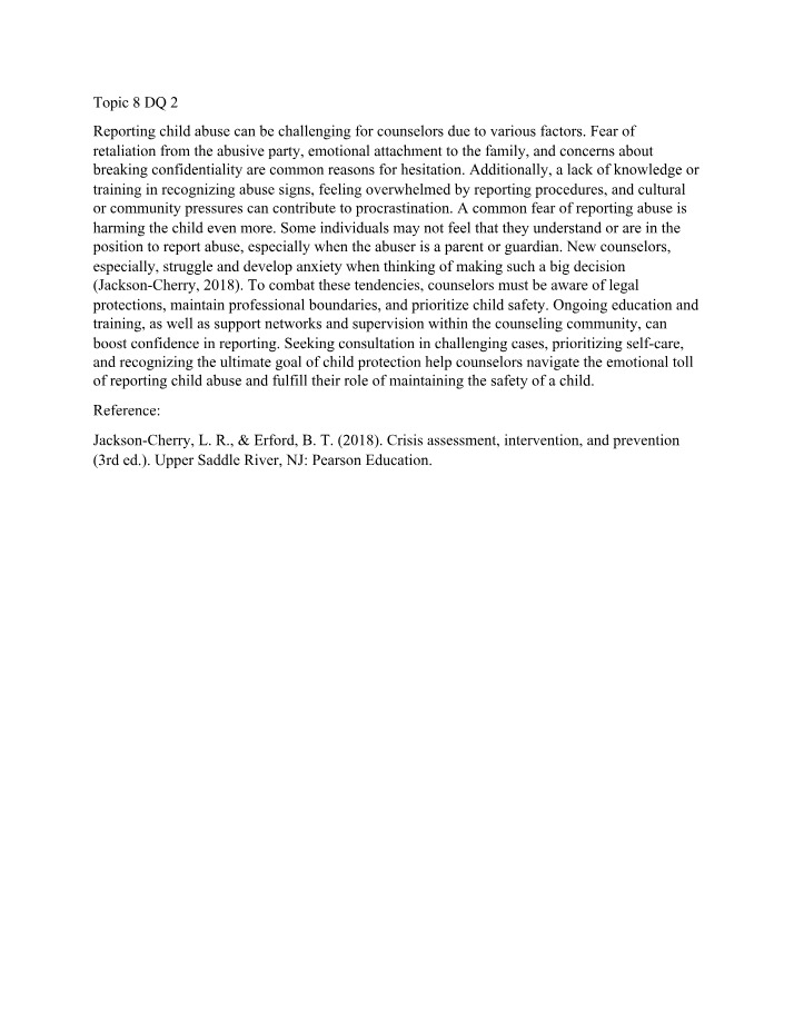 CNL545 - DQ 2 Topic 8