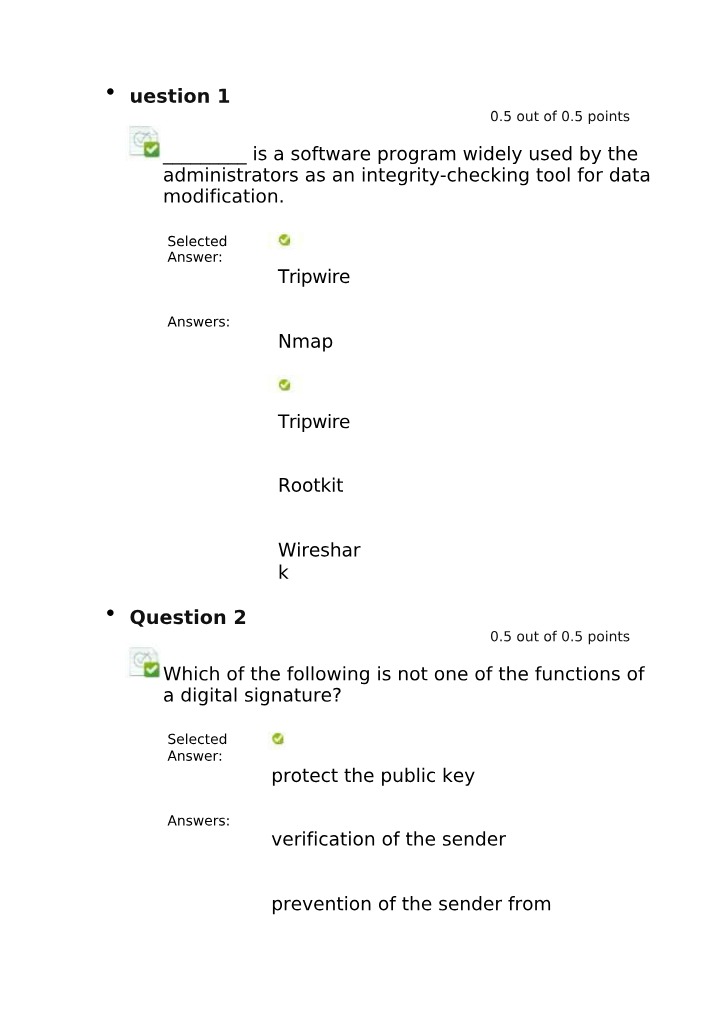 ITC595 Quiz 2 - Topics 3 and 4