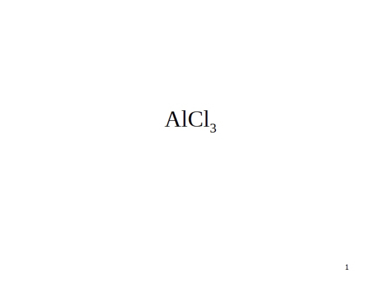 General Chemistry I Lecture Notes