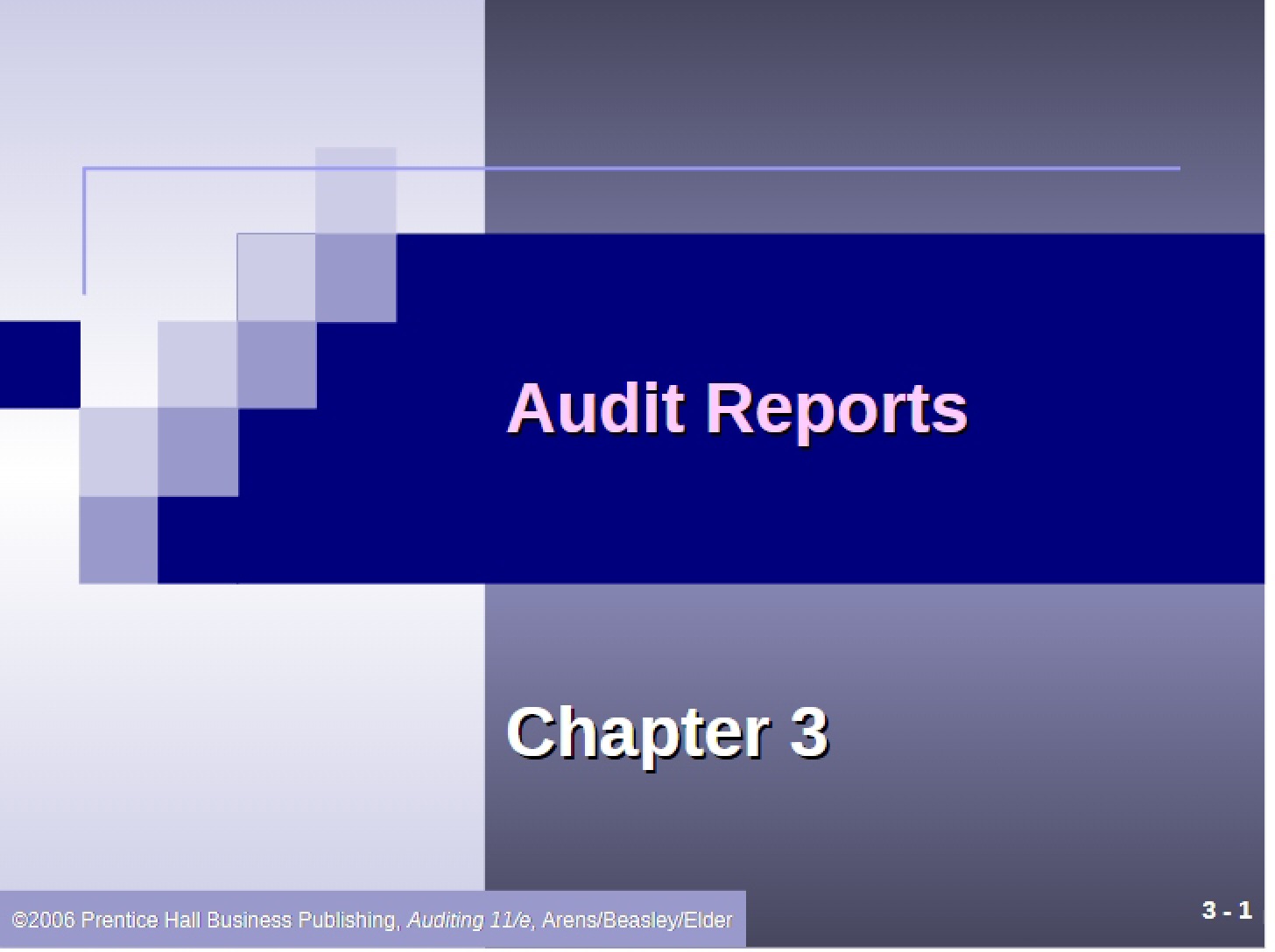 Reports on Audits