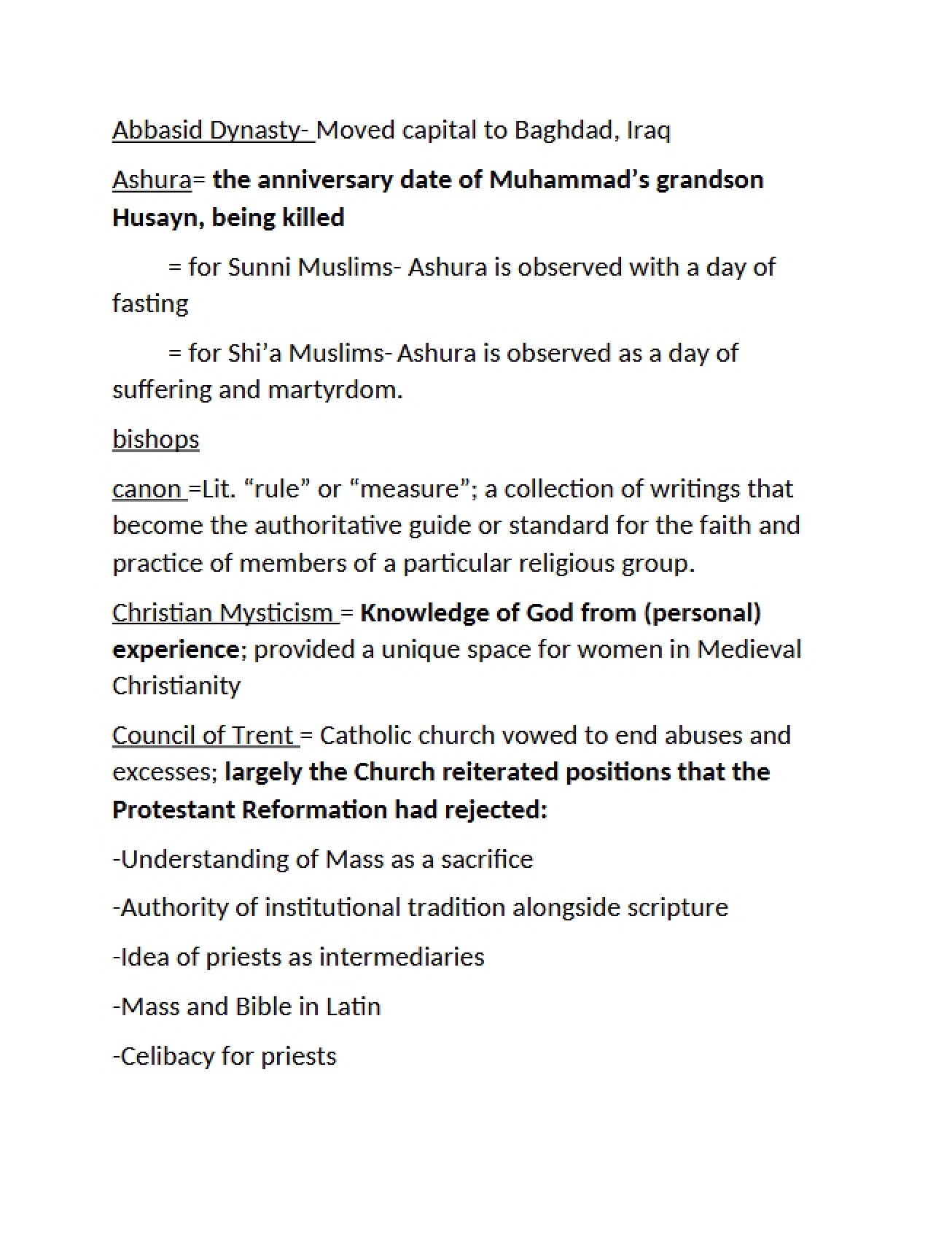 Dynasty of Abbasid