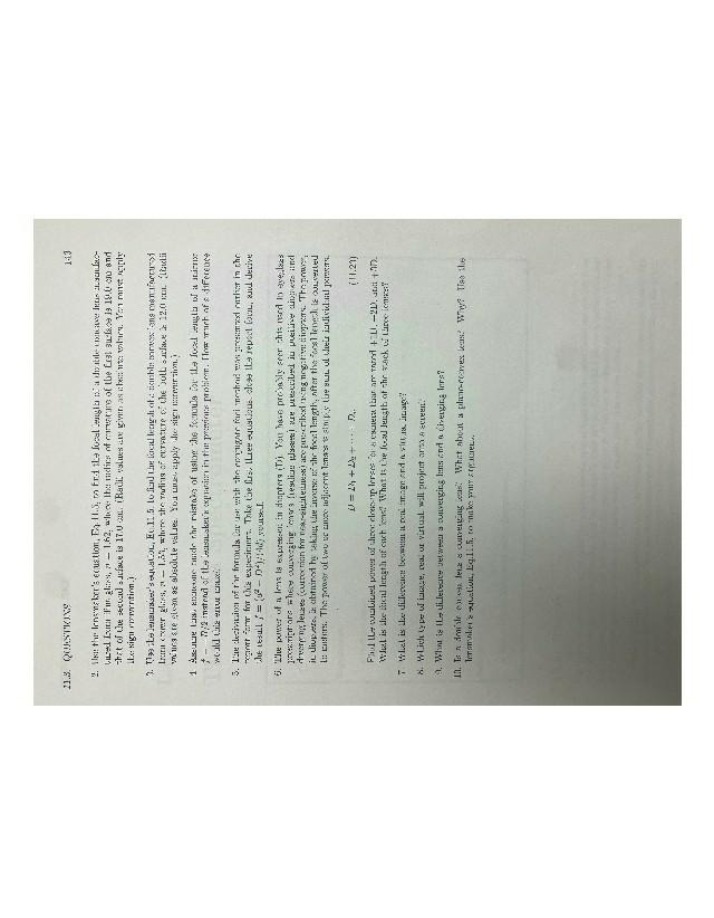 Geometry - Course Worksheet