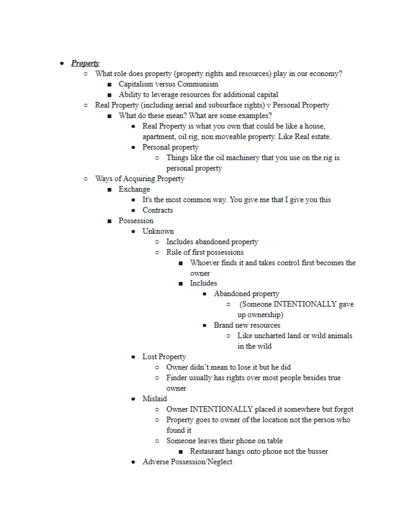 Legal Test #3