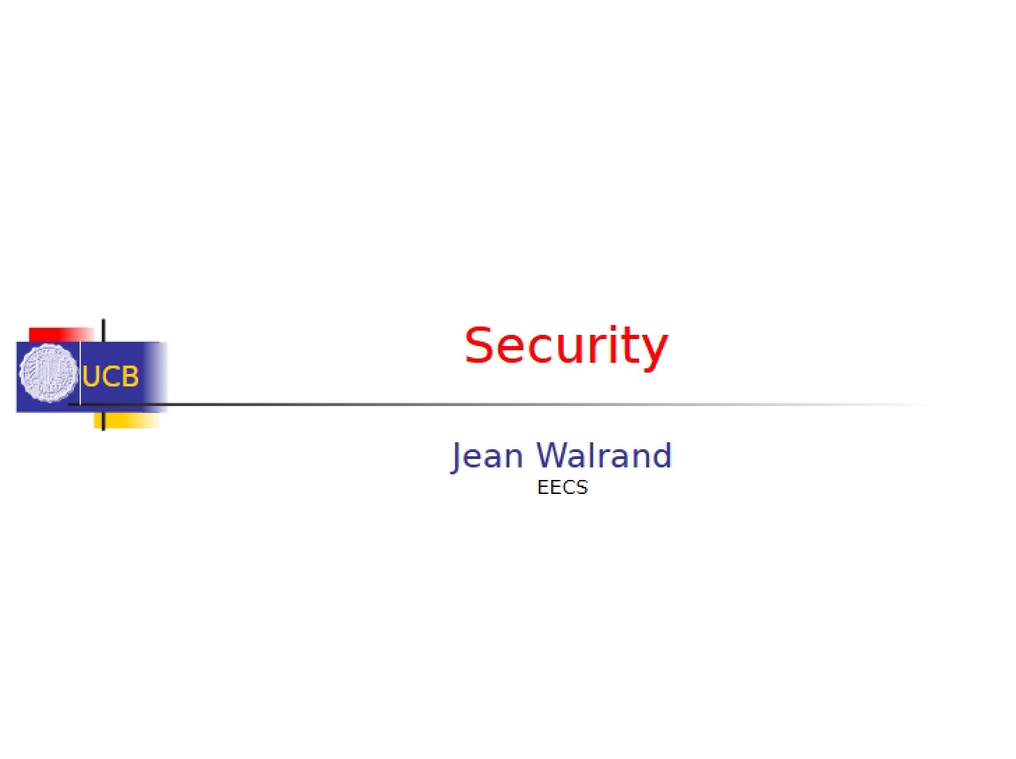 Network Security Basics