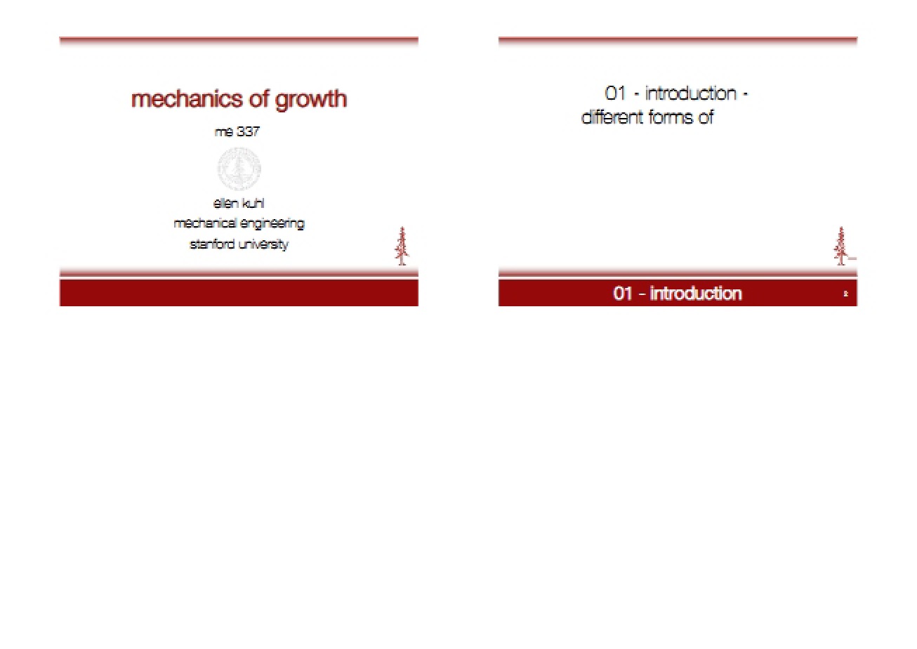 Different Forms of Growth An Introduction