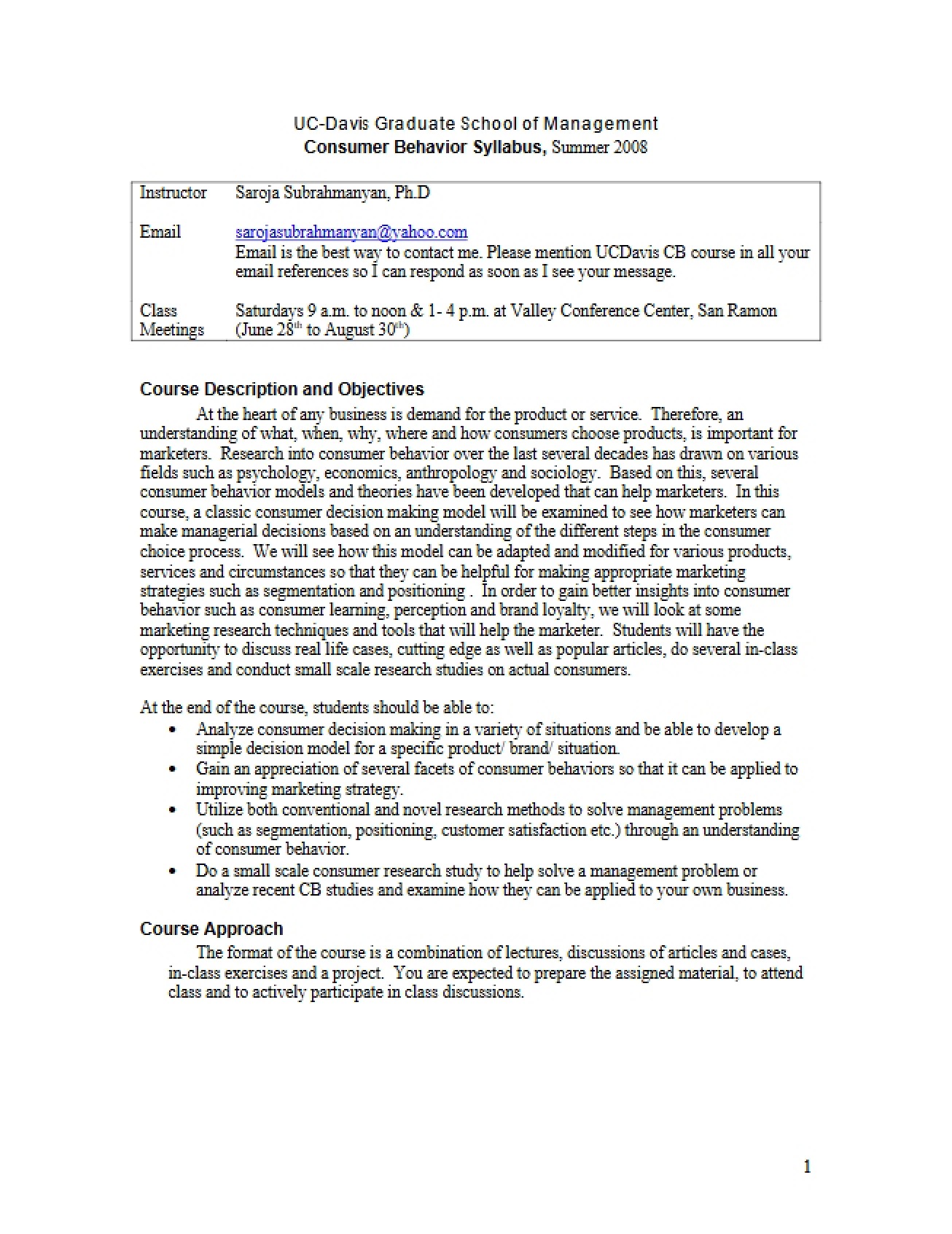 Syllabus for MGP 293