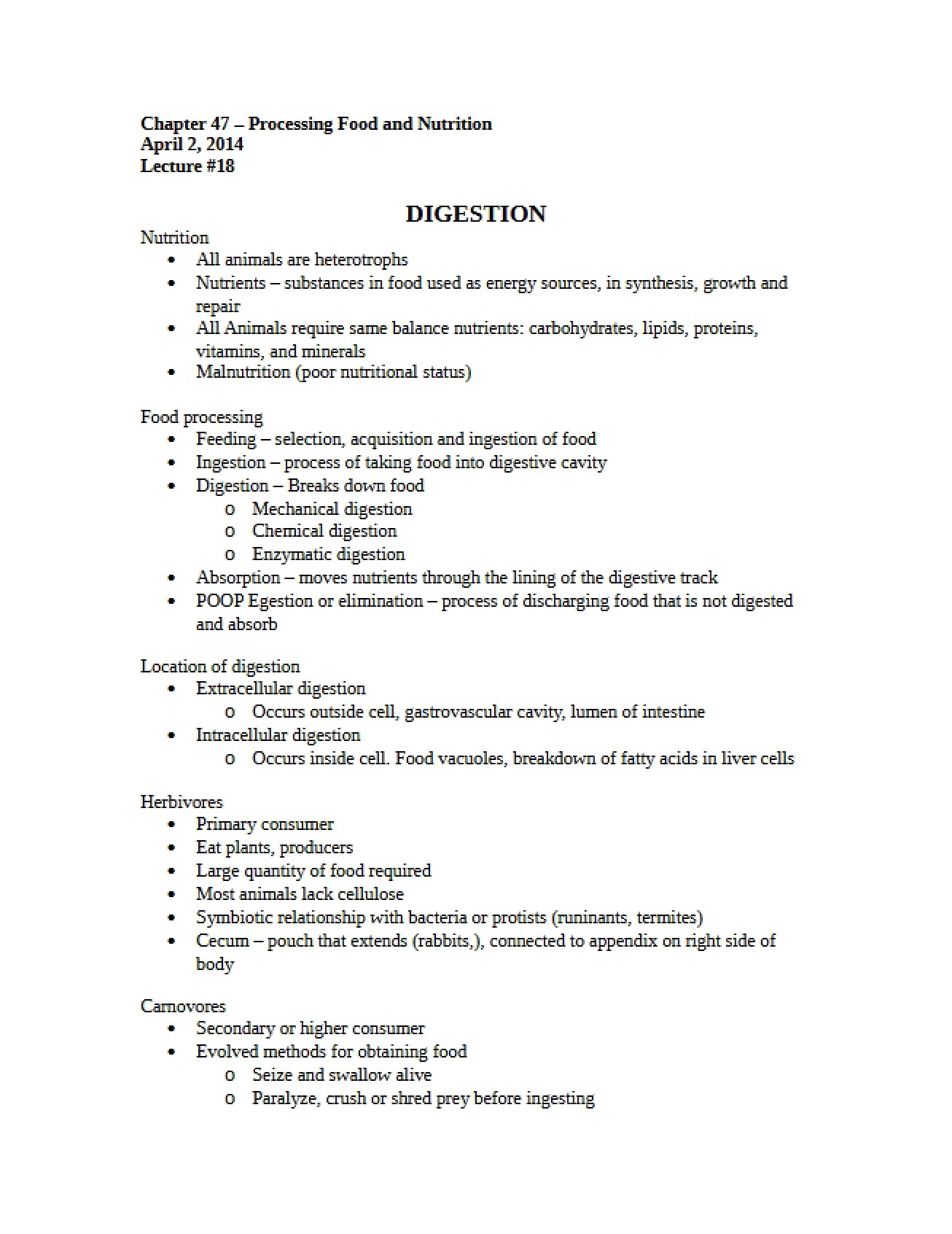 Biology Chapter 47