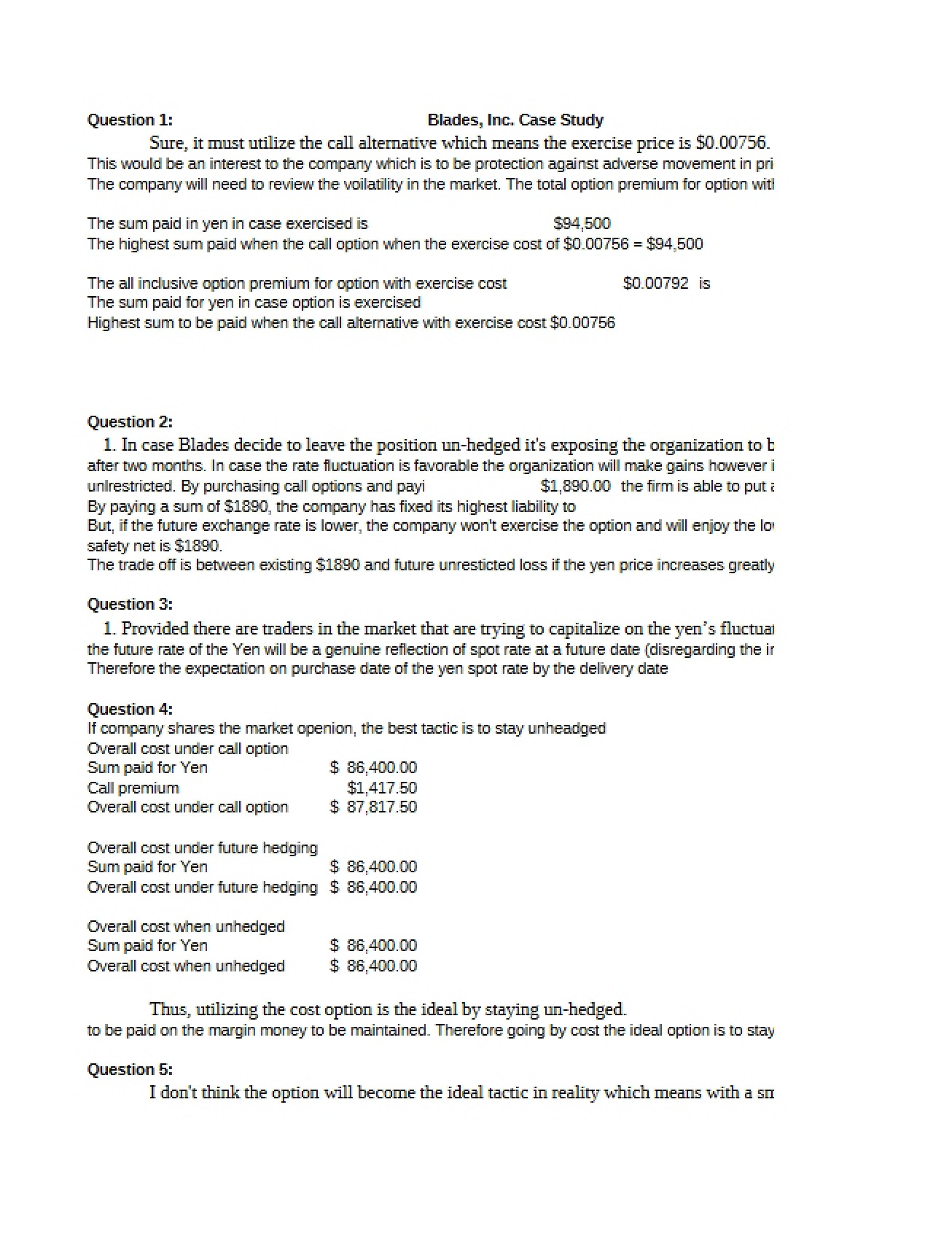 Exam Study Guide