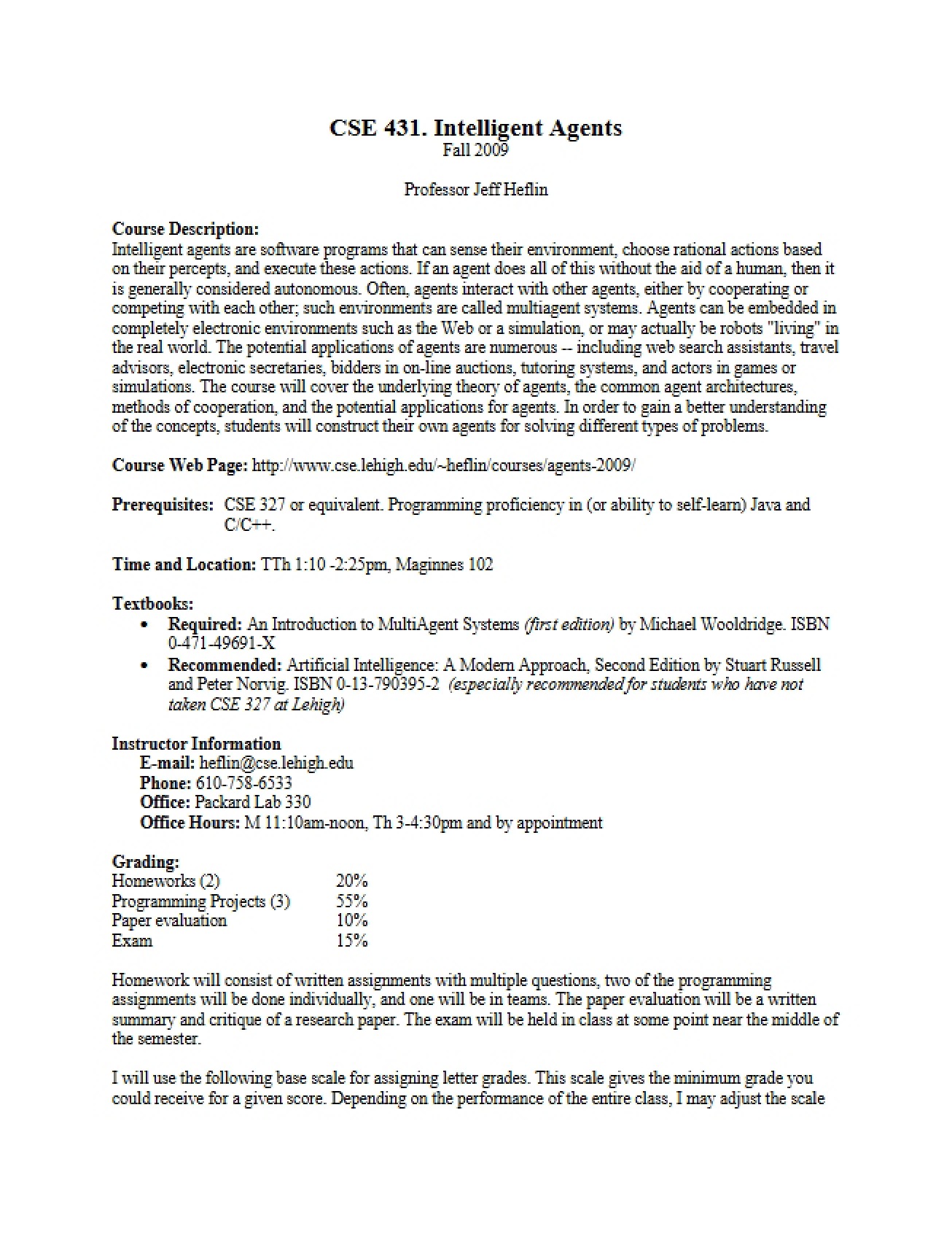 Syllabus