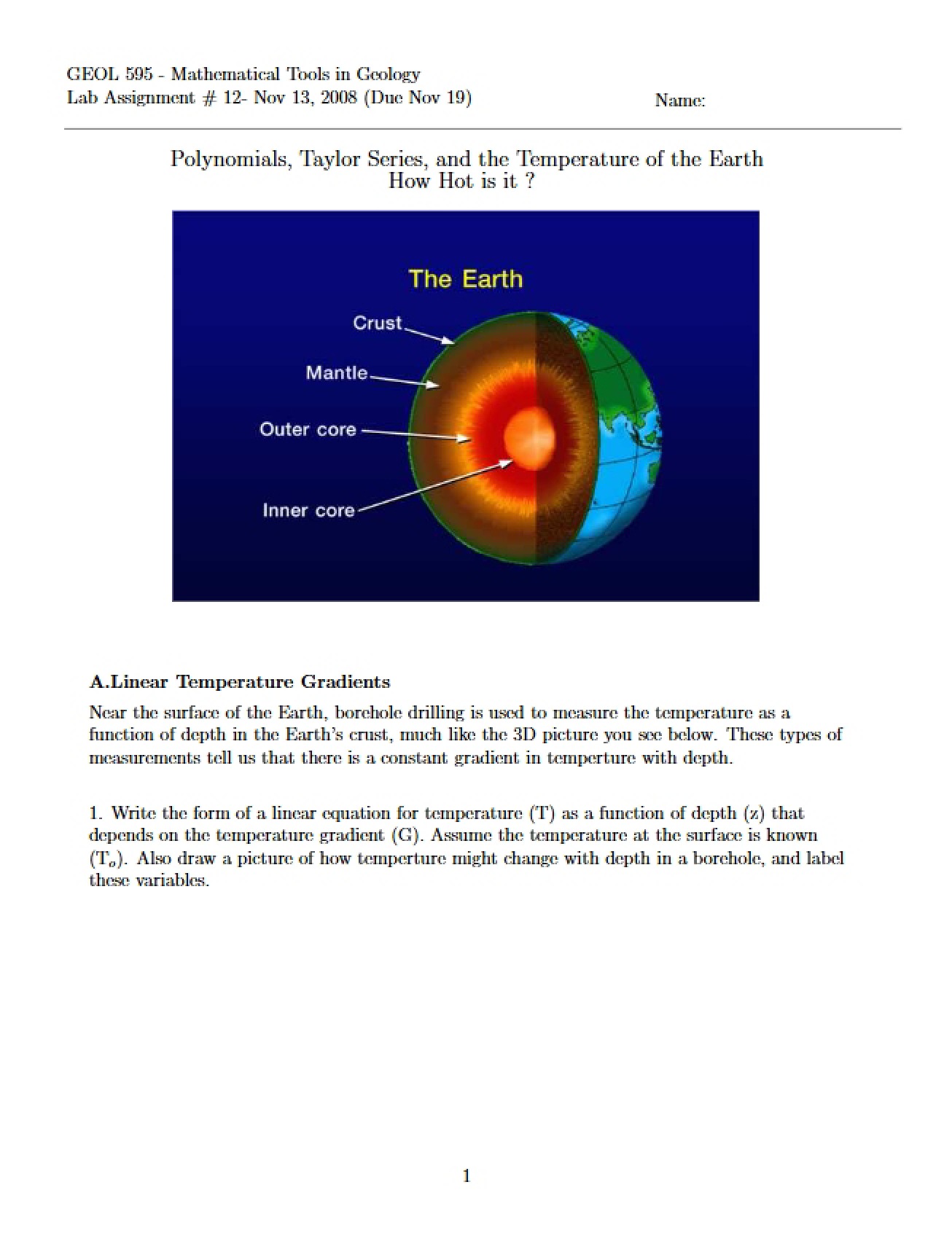 Twelfth Lab Assignment