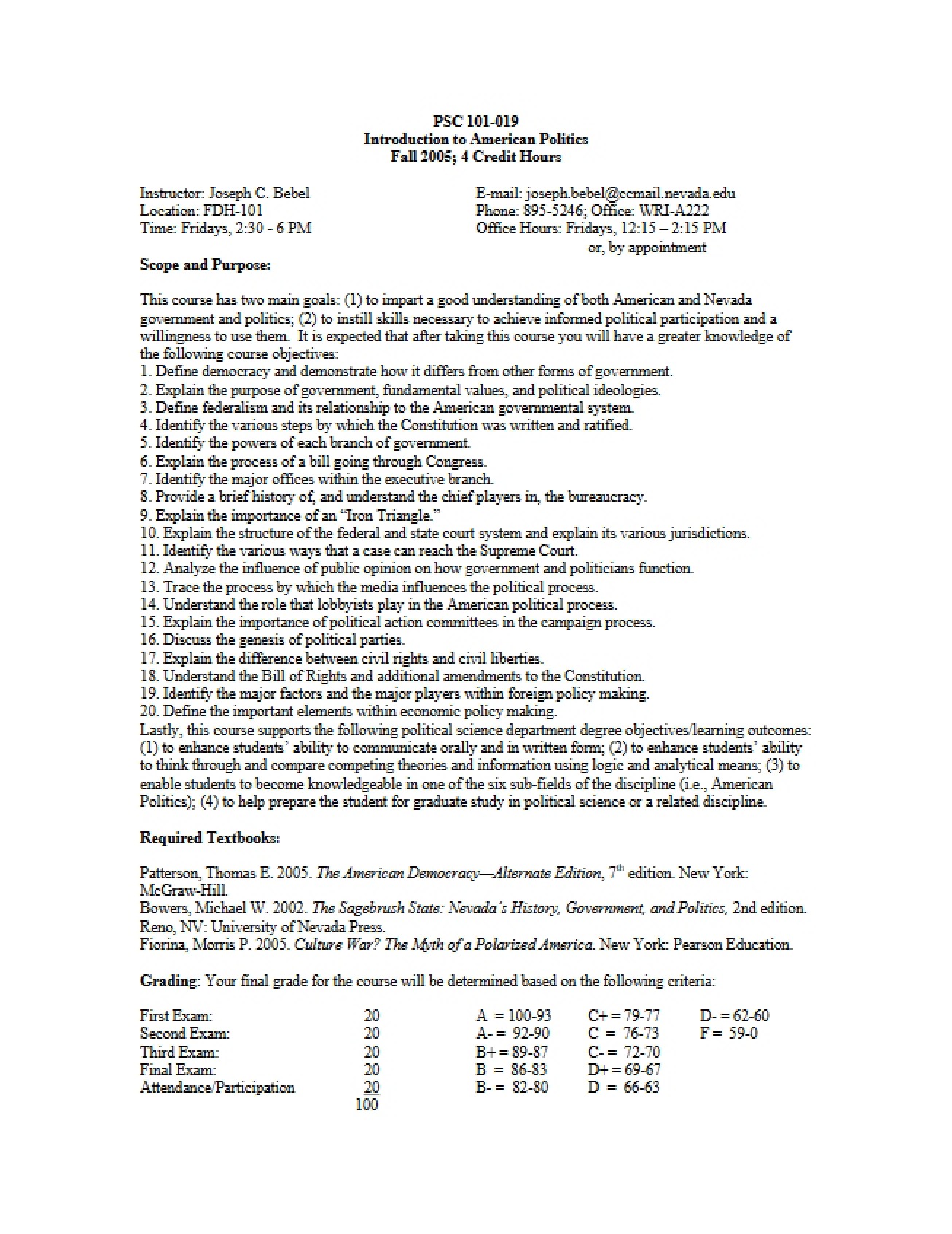 Curriculum Overview