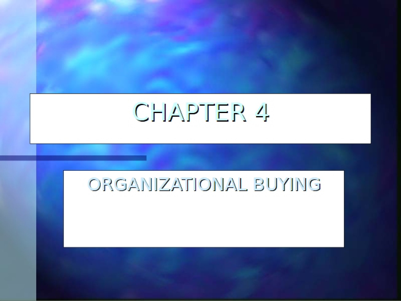 Buying in Organizations