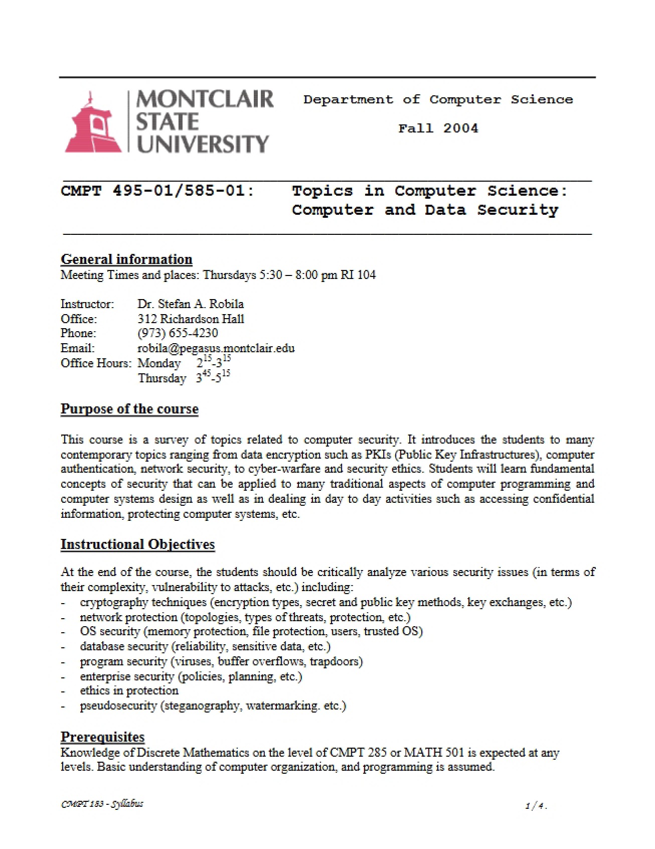 Guide for Study