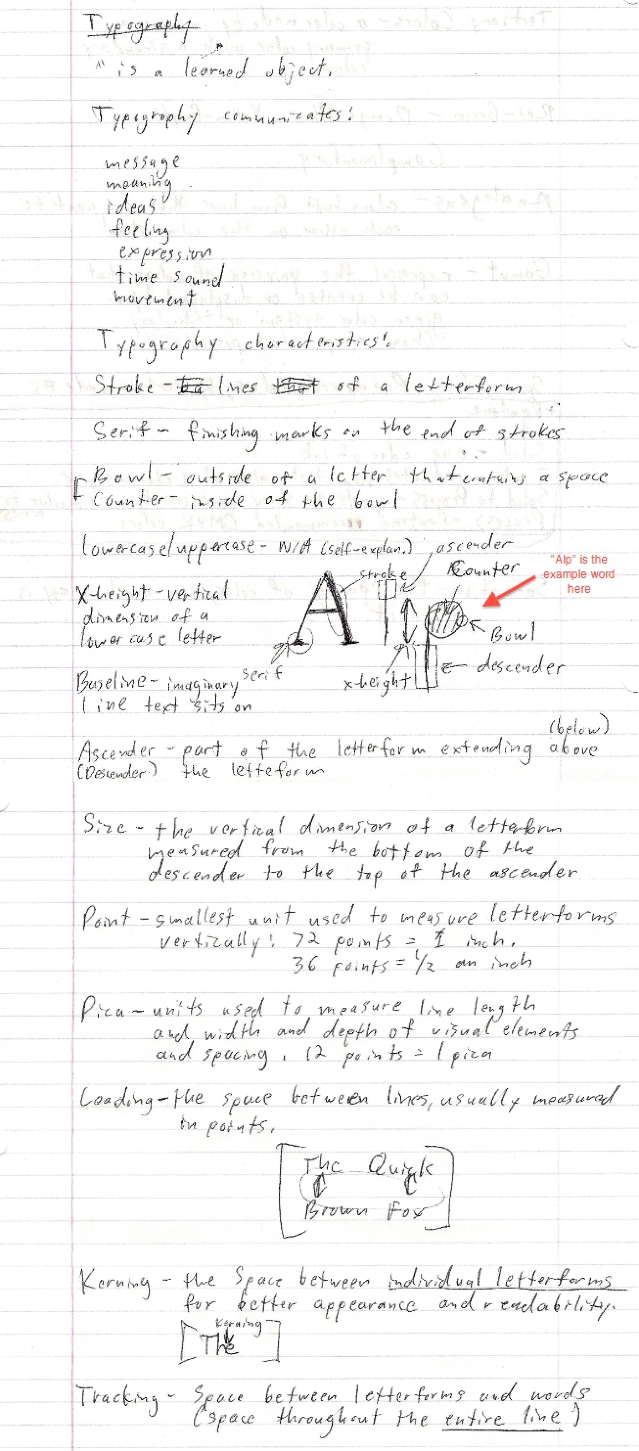 Visual Design Literacy Course Notes