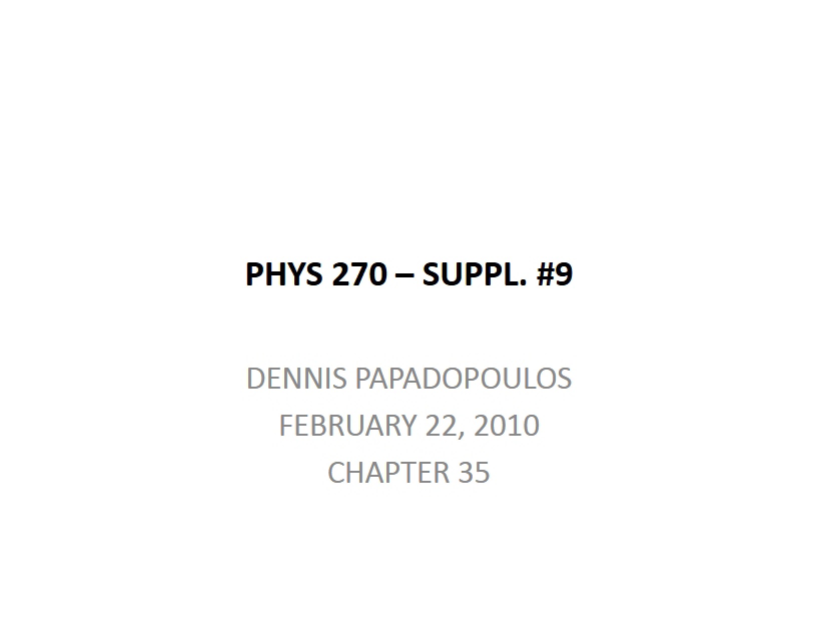 Chapter 34 Review