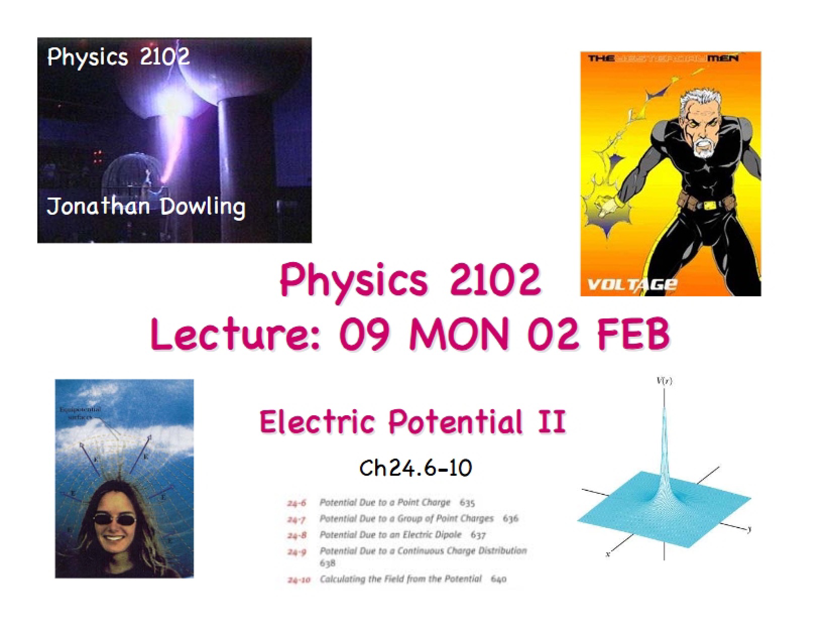 Second Electric Potential Lecture