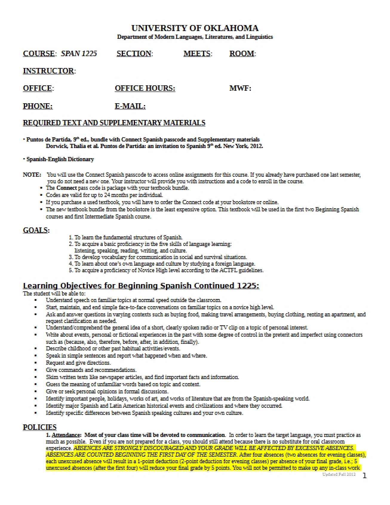 Spring 2014 Syllabus