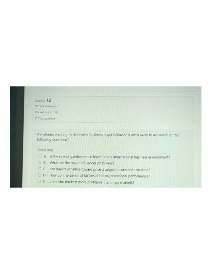 Marketing Exercises - Algoma University