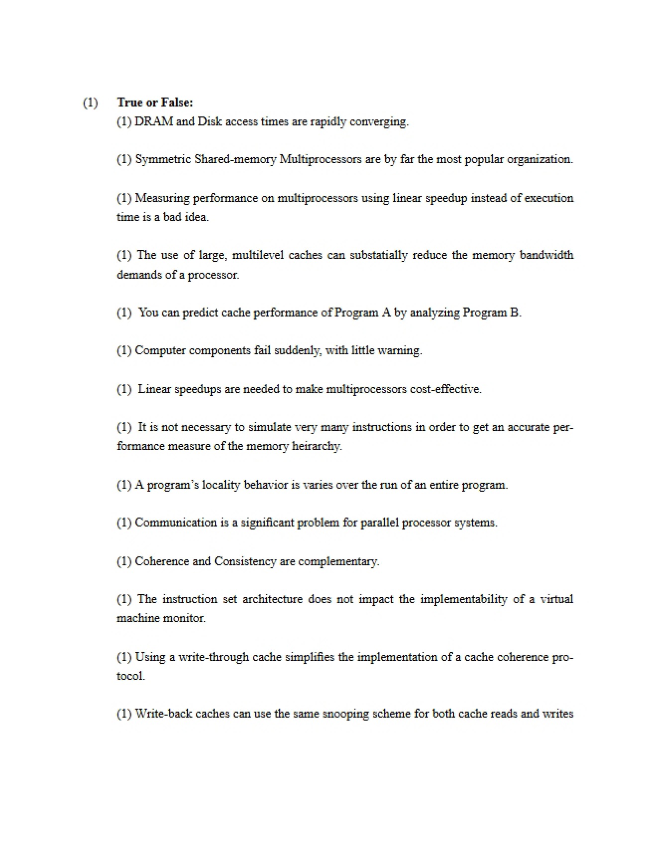 Examination II